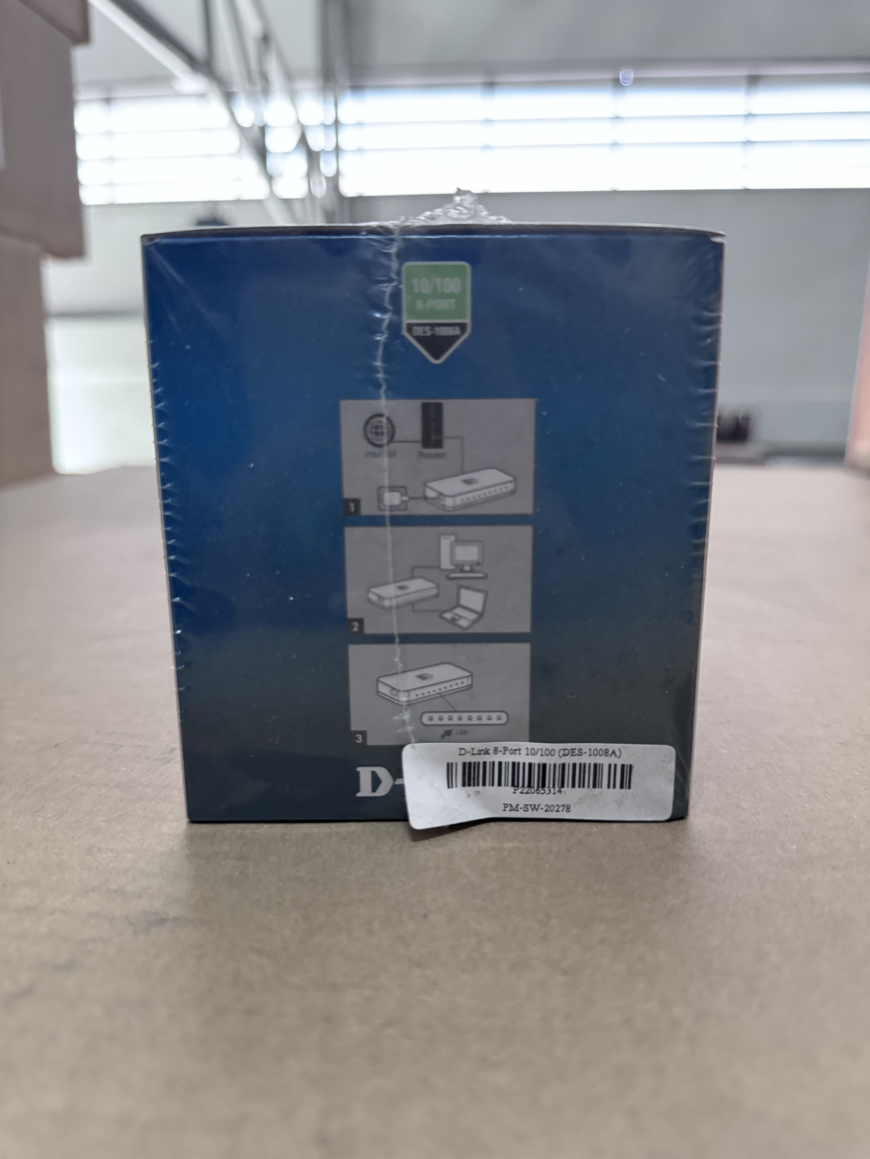 Switch D-Link 8-Port 10/100 (DES-1008A) ของใหม่