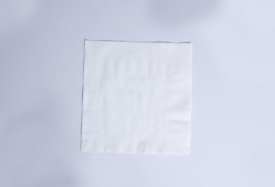 กระดาษเช็ดปากสีขาว Paper napkin 30x30 ซม. 200ชิ้นต่อแพ็ค
