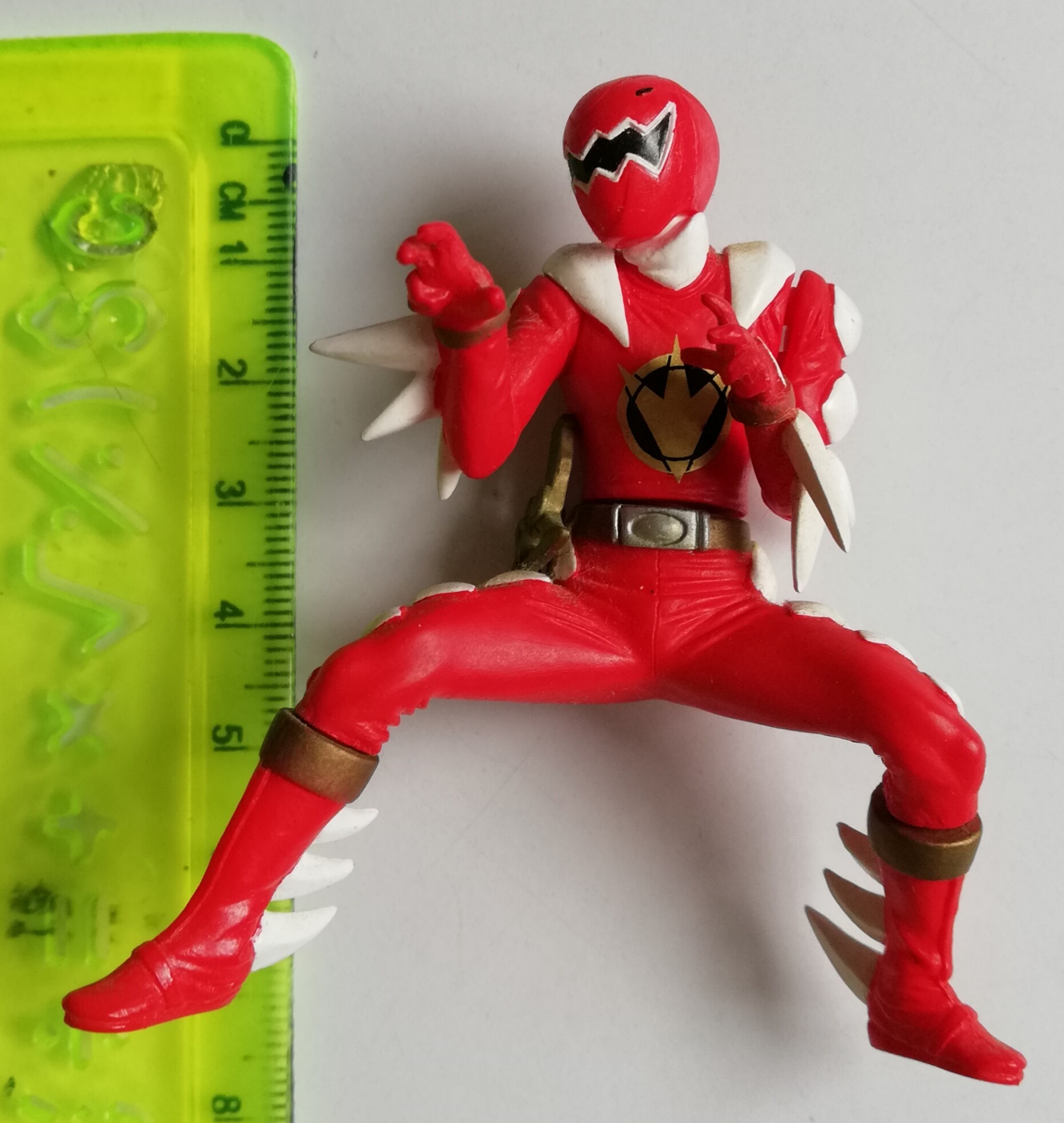Kashapon ฟิกเกอร์ อาบะเรด จาก ขบวนการ 5สี อาบะเรนเจอร์,figure Aba Red from Super Sentai series, Aba Ranger