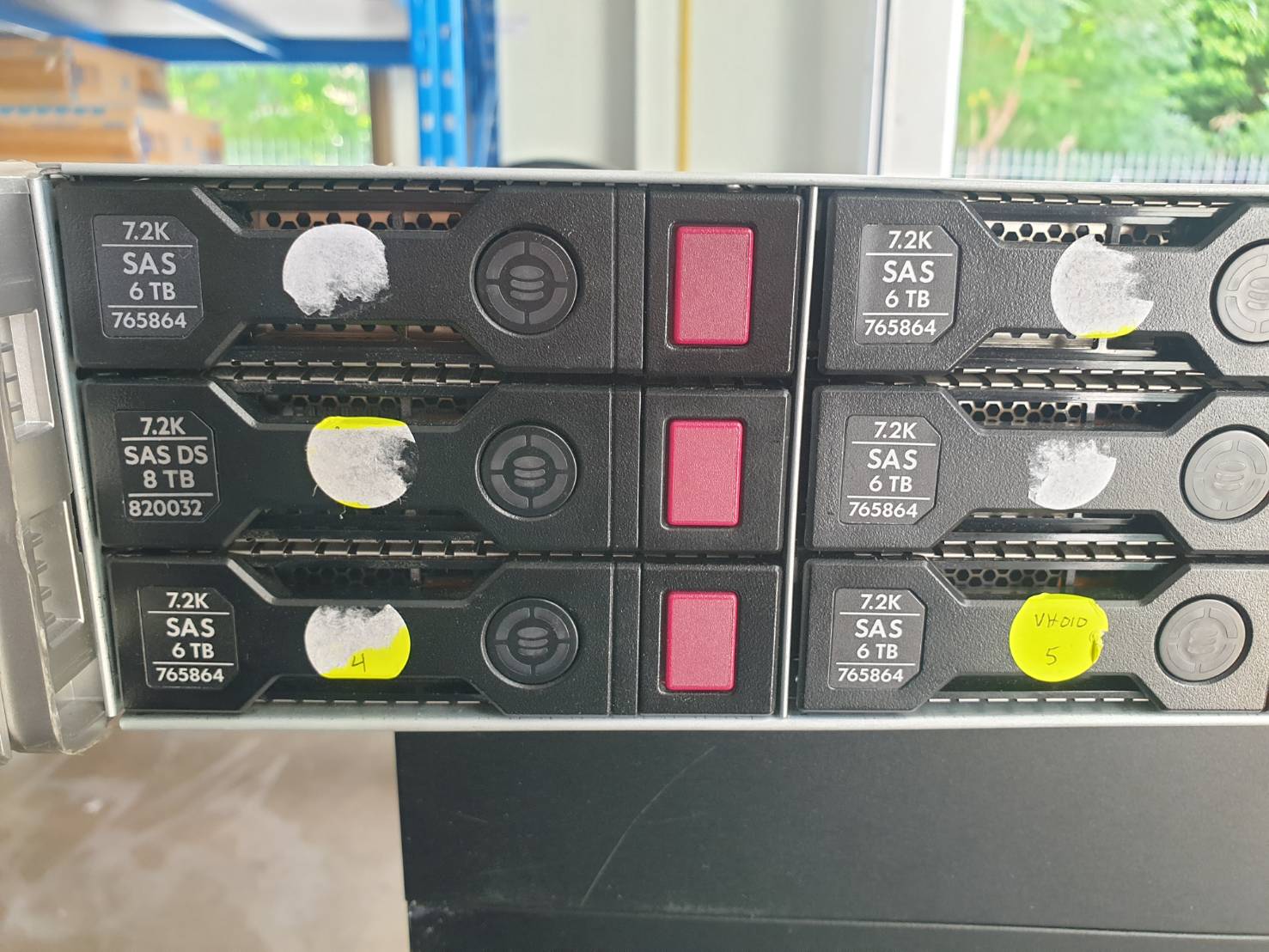 HP DL380 G9 E5-2630v4 x2 Ram 64 GB SAS 6TB x6 Power x2