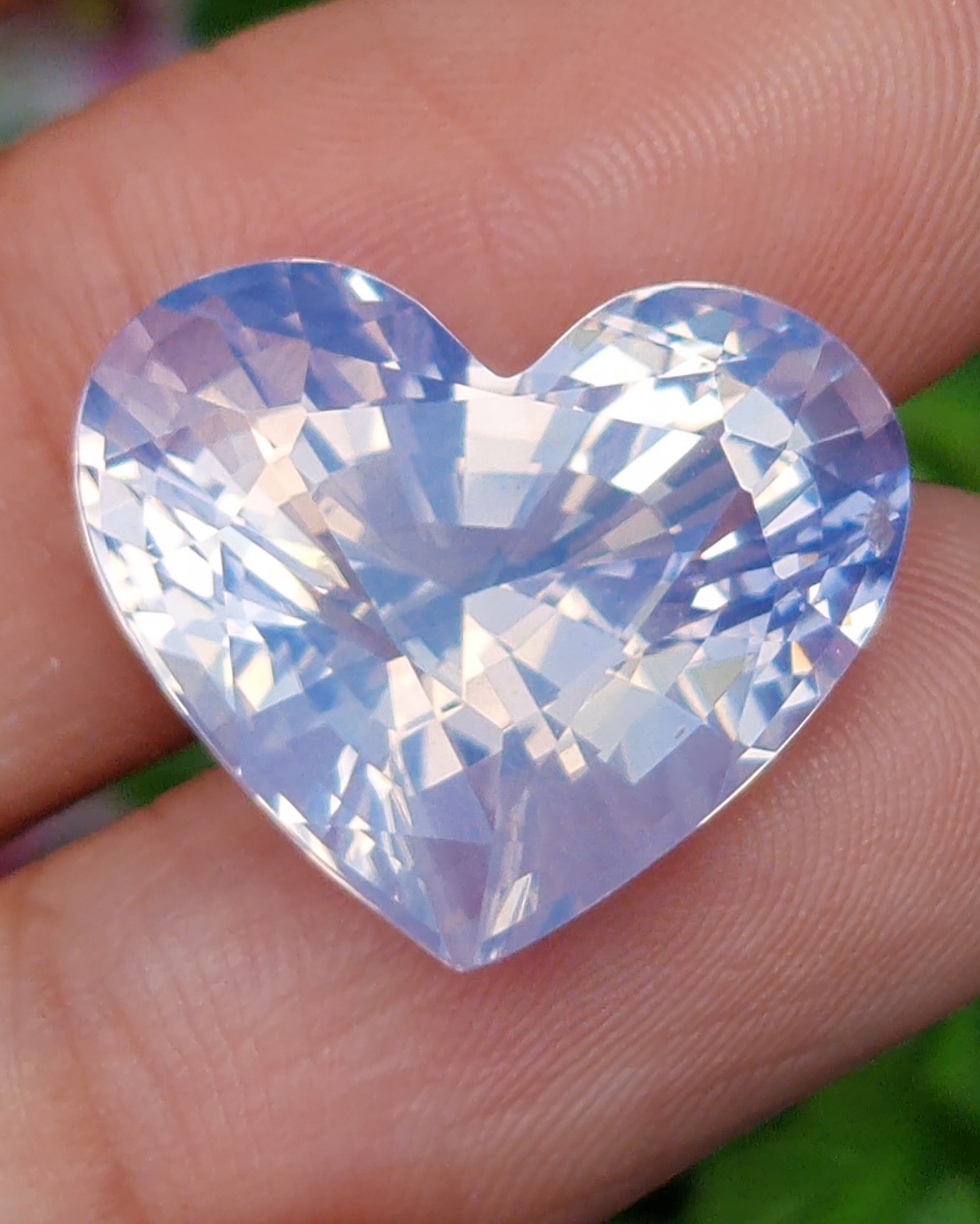 พลอย ลาเวนเดอร์ ควอตซ์ Lavender Quartz 17.76 กะรัต (Cts.) พลอยแท้ อัญมณีมงคลประจําวันเกิด เครื่องประดับพลอย