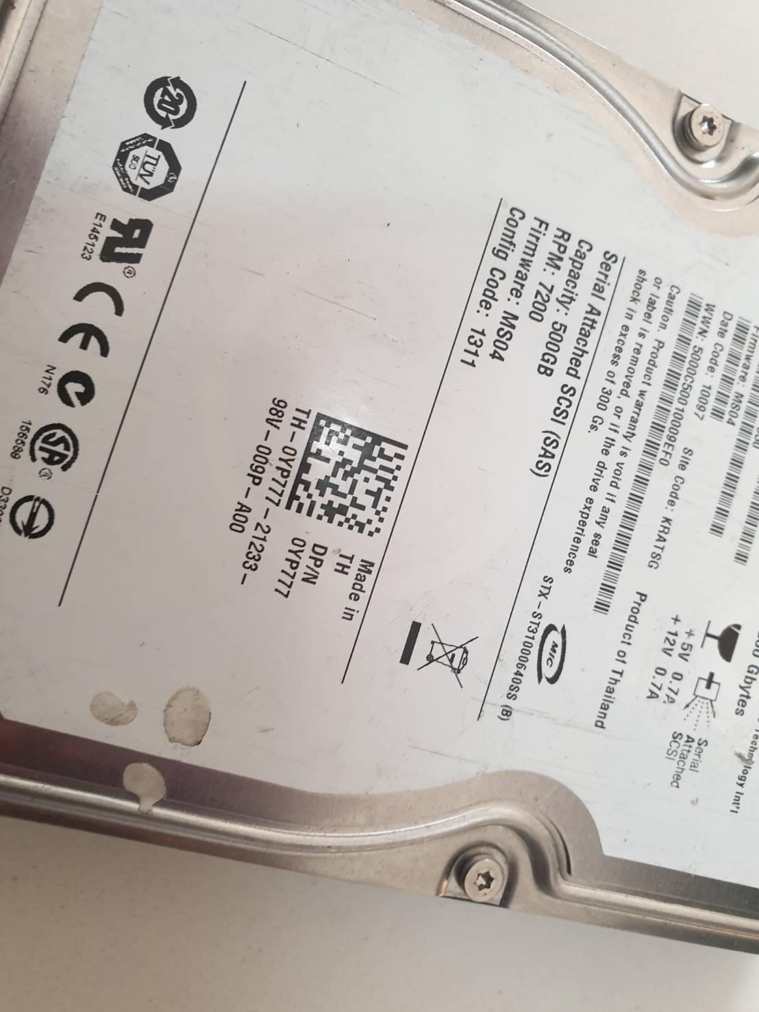 Dell 500 GB sas 9EF244-050