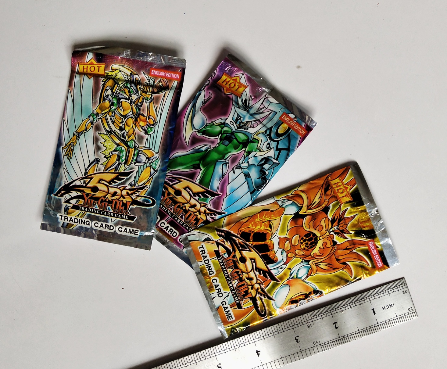 ของสะสม 5DS เทรดดิ้งการ์ด ยูกิโอYu Gi Oh! Trading Card Games, English Edition*3ลาย