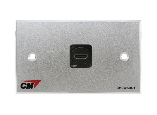 CM CM-W5101HDXX แผ่นติด HD MI แบบงอ 1 ช่อง