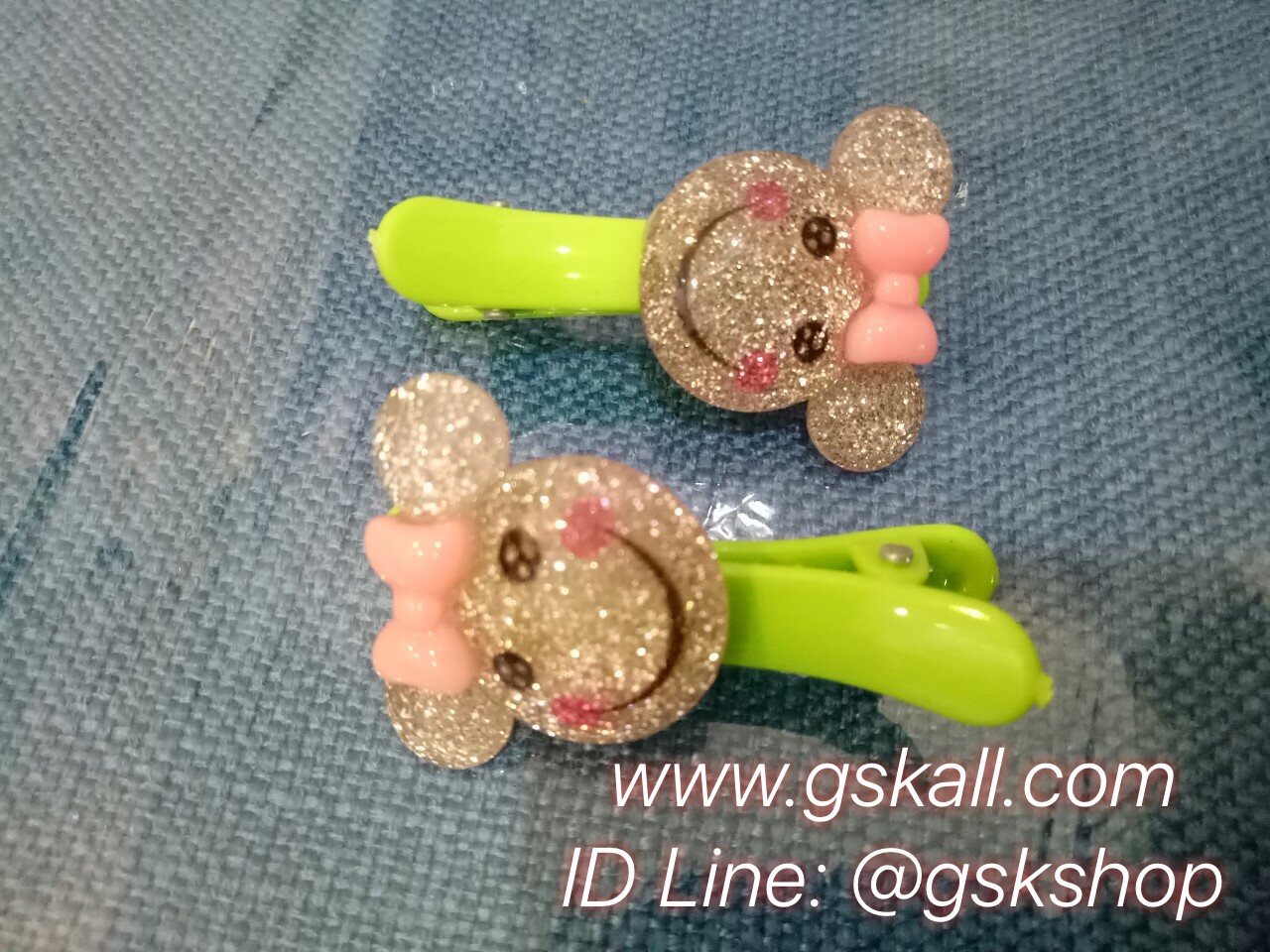 กิ๊บลายตุ๊กตา GSK SHOP กิ๊ฟช้อบถูกใจ สนใจกดสั่งซื้อเลย