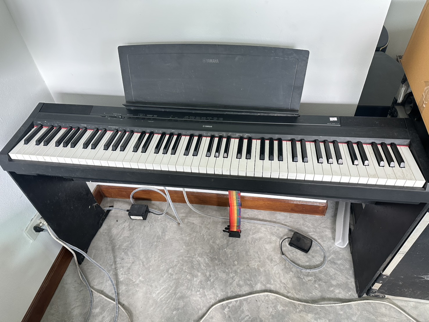 Piano เปียโนไฟฟ้า เปียโนดิจิตอล 88 คีย์ Yamaha Digital Piano P-115