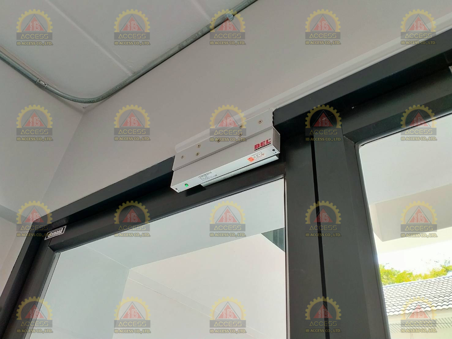 Magnetic Lock 600 lbs. ยี่ห้อ BEL รุ่น 600LED พร้อม LZ Bracket