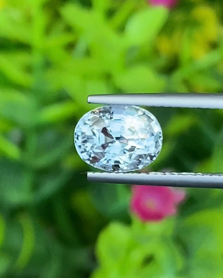 พลอย คัลเลอร์เชนจ์ แซฟไฟร์ Color Change Sapphire 2.77 กะรัต (Cts.) ดิบ พร้อมใบเซอร์ พลอยแท้ อัญมณีมงคลประจําวันเกิด เครื่องประดับพลอย