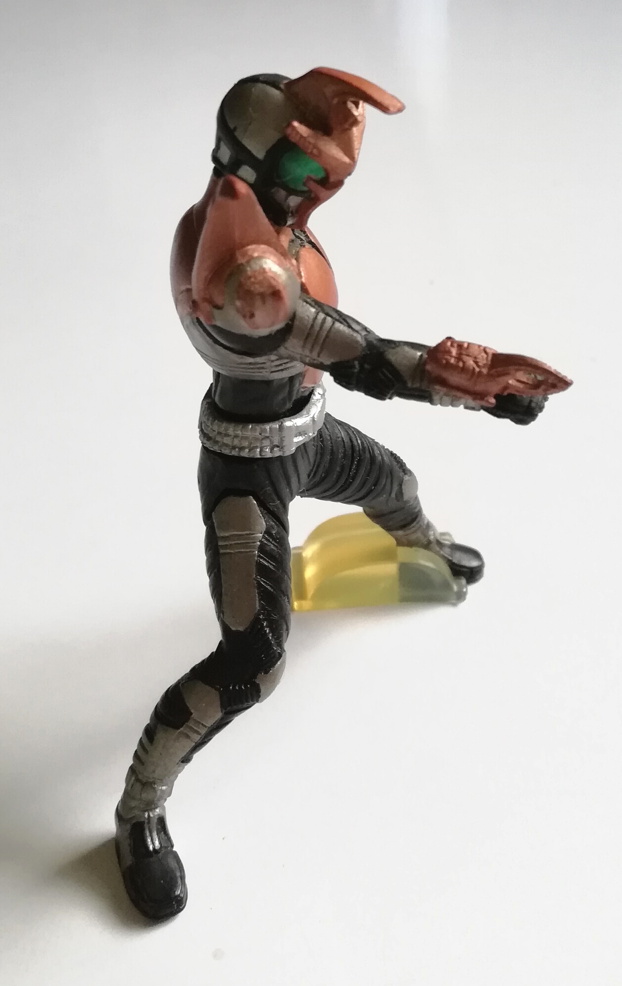 Kashapon กาจาปอง ฟิกเกอร์ มาสไรเดอร์ เคทารอส Masked Rider Ketaros จากภาพยนต์ มาสไรเดอร์ คาบูโตะ ก๊อด สปีด เลิฟ ,Masked Rider Kabuto the Movie,God Speed Love