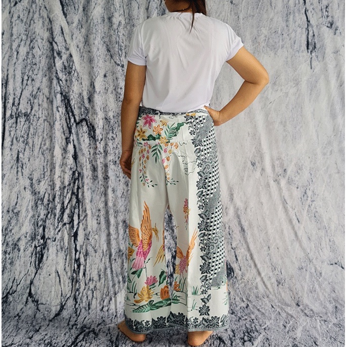 STAMPCOTTON กางเกงขายาว ผ้าปาเต๊ะ กางเกงเล กางเกงใส่สบาย