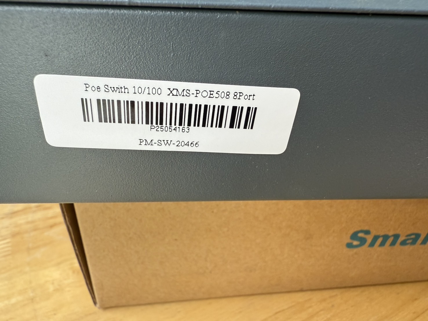 Smart Poe Switch 10/100 XMS-POE 508 8 Port