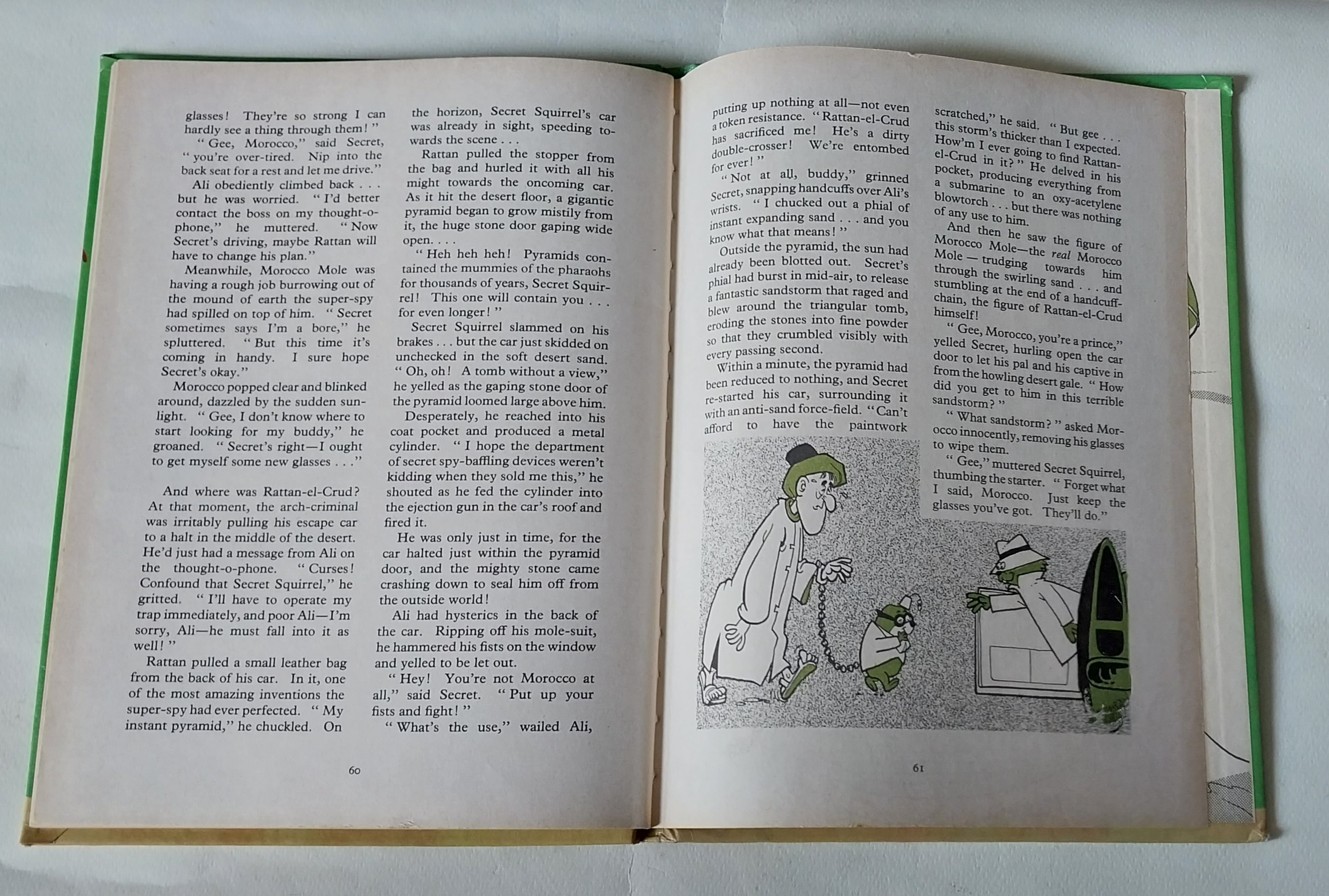 หนังสือภาพการ์ตูนฉบับภาษาอังกฤษจาก Hanna-Babara, Atom Ant annual , Quick Draw McGraw,Top Cat Secret Squirrel ปกแข็ง ภาพสีทั้งเล่ม