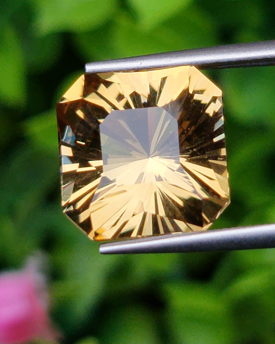 พลอย ซิทริน Citrine 8.07 กะรัต (Cts.) พลอยแท้ อัญมณีมงคลประจําวันเกิด เครื่องประดับพลอย