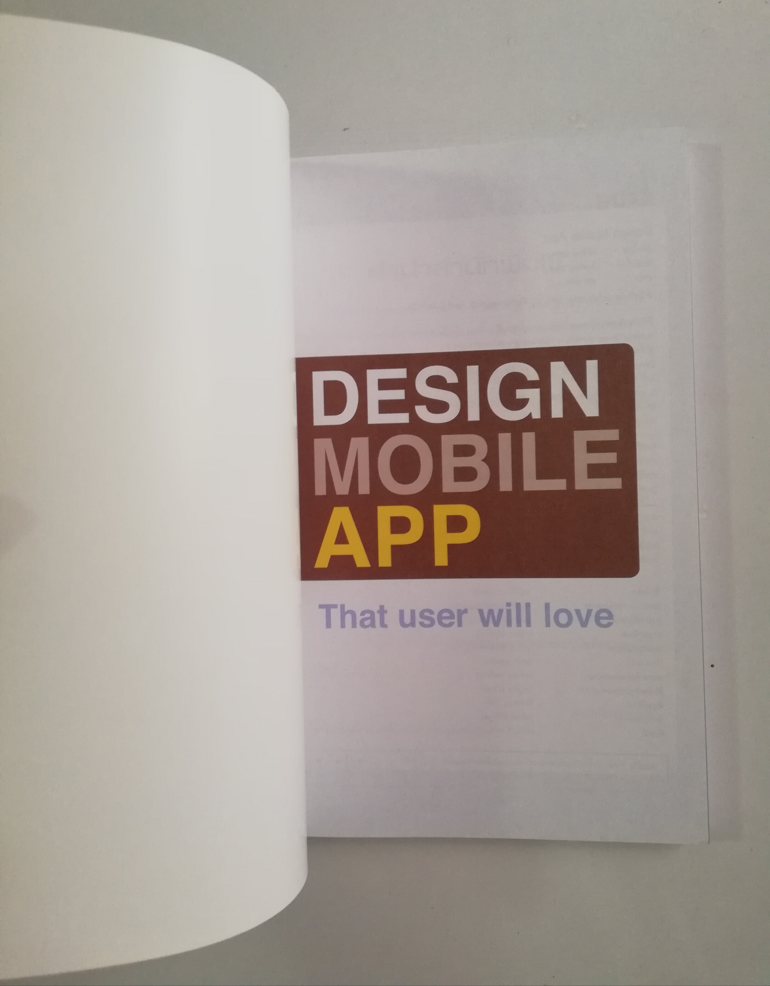 หนังสือ Design Mobile App that user will love, จุดเริ่มต้นของคนอยากมีแอพฯ รวมเคล็ดลับการสร้างแอพฯให้ประสบความสำเร็จที่คุณต้องรู้ โดย อภิรักษ์ ปนากูล