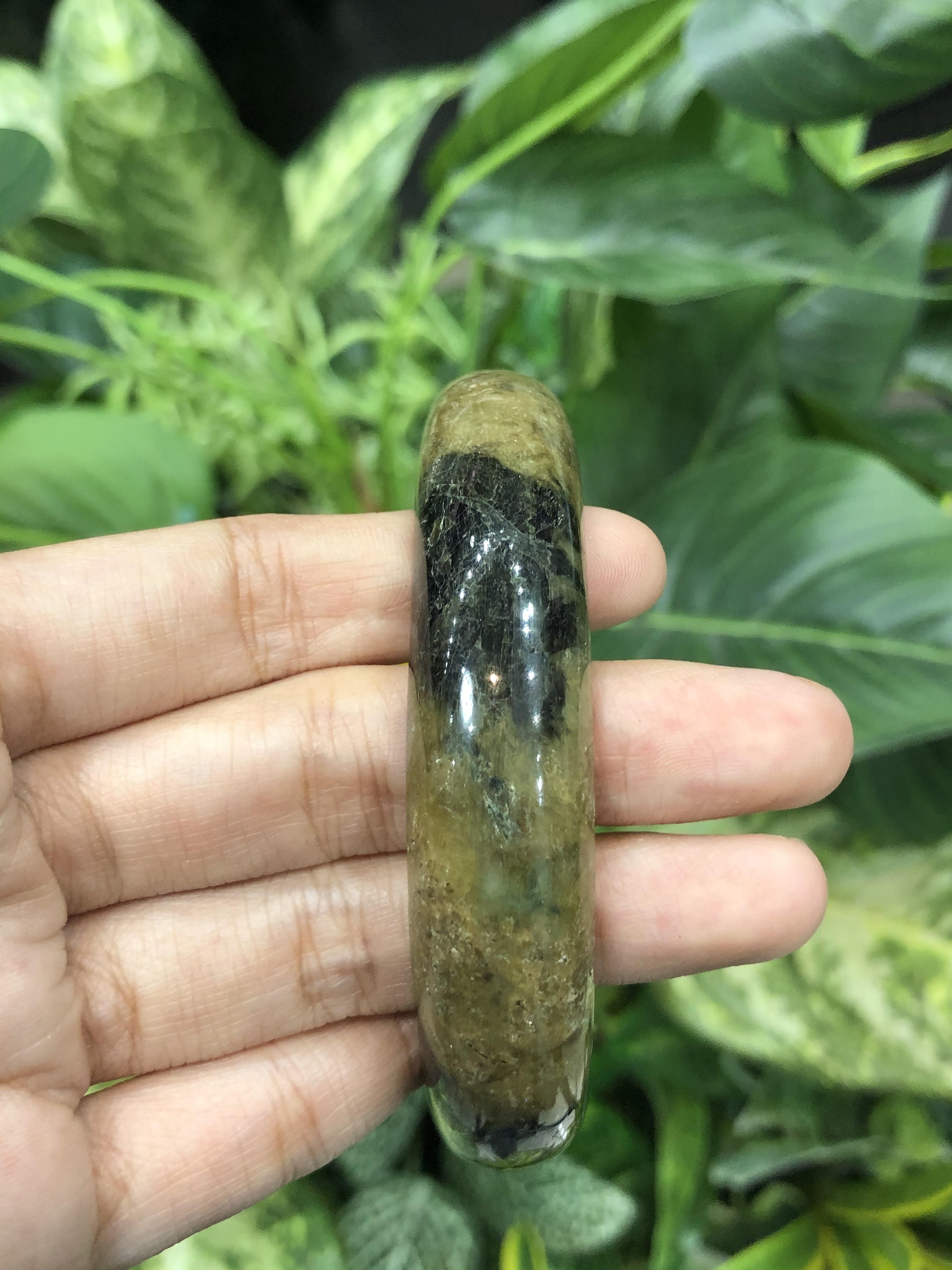 J05C0119 หยก พม่า แท้ Jade กำไลหยก 62.9 มม (Jade bracelet) พม่า (Myanmar)