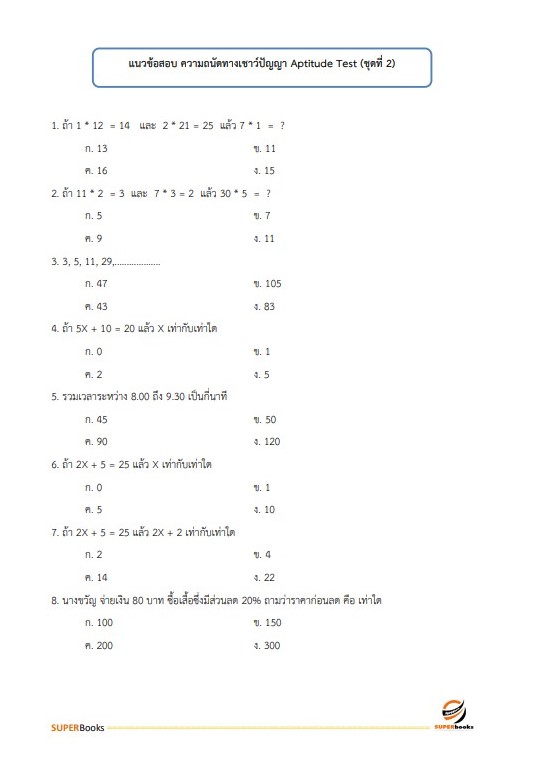 NEWแนวข้อสอบ นักวิเคราะห์นโยบายและแผน การยางแห่งประเทศไทย