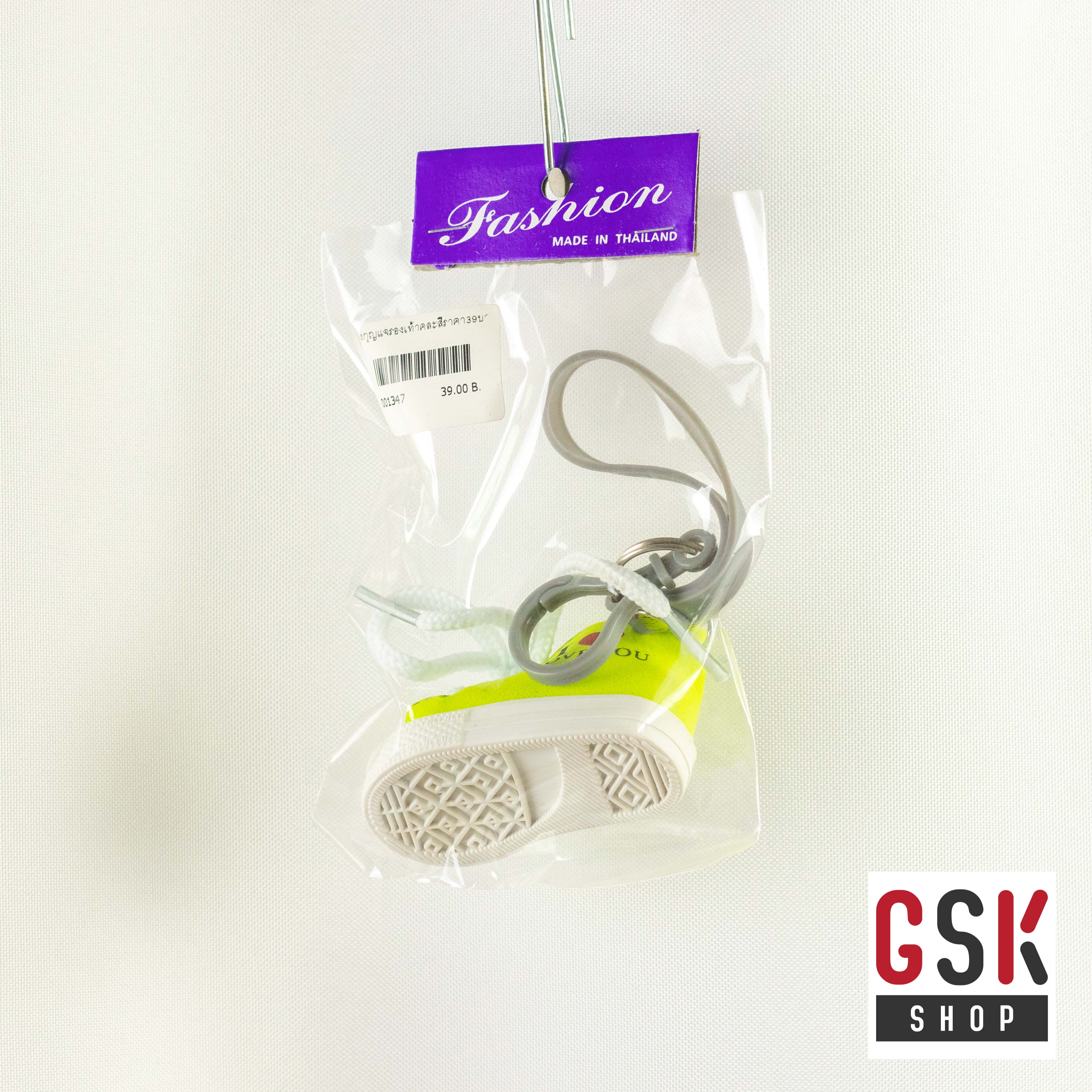 พวงกุญแจรองเท้าหลากสี