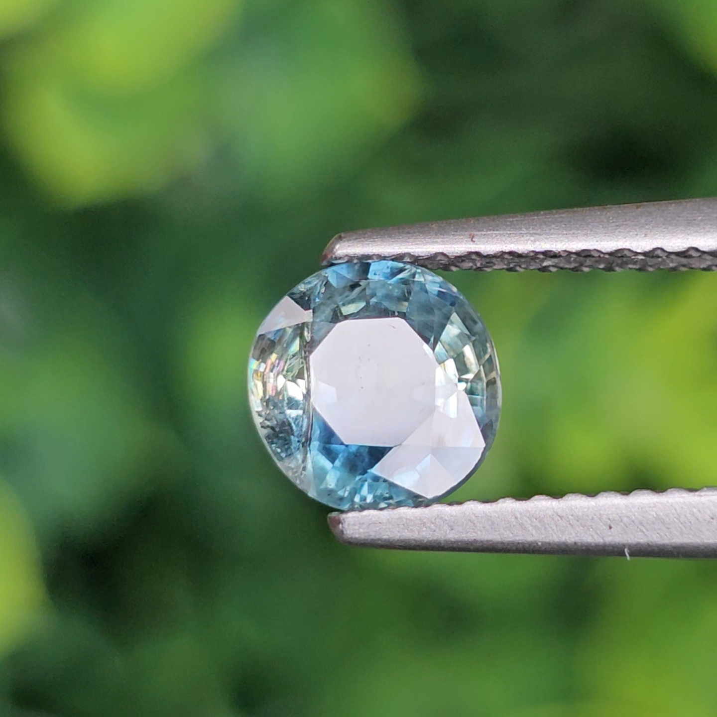 พลอย ไพลิน blue sapphire 1.22 กะรัต (Cts.) พลอยแท้ อัญมณีมงคลประจําวันเกิด เครื่องประดับพลอย