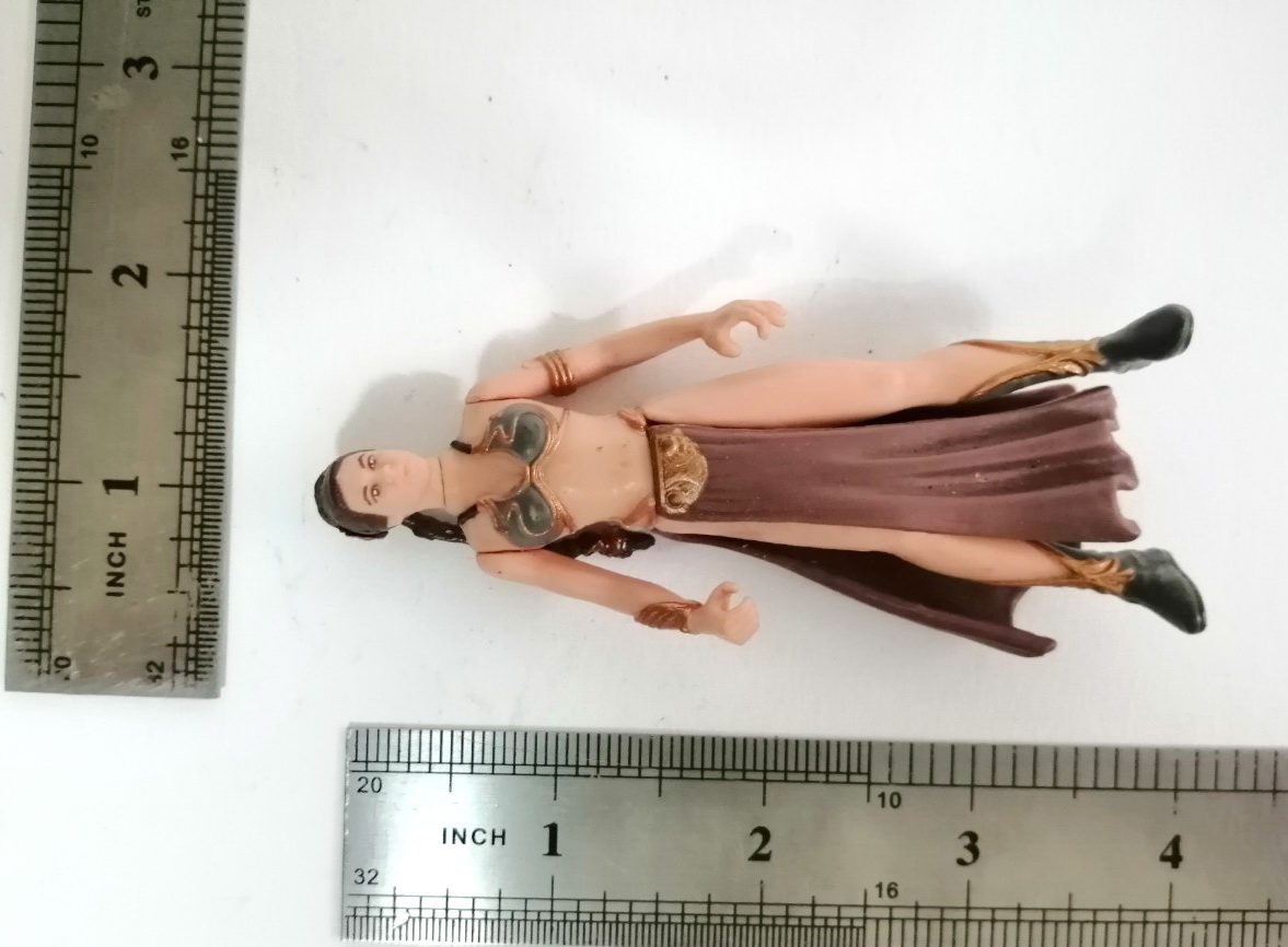 เจ้าหญิงเลอาชุดทาส จากสตาร์วอส์ EP.6 หลุดแพค งานKENNER ,Star Wars Princess Leia