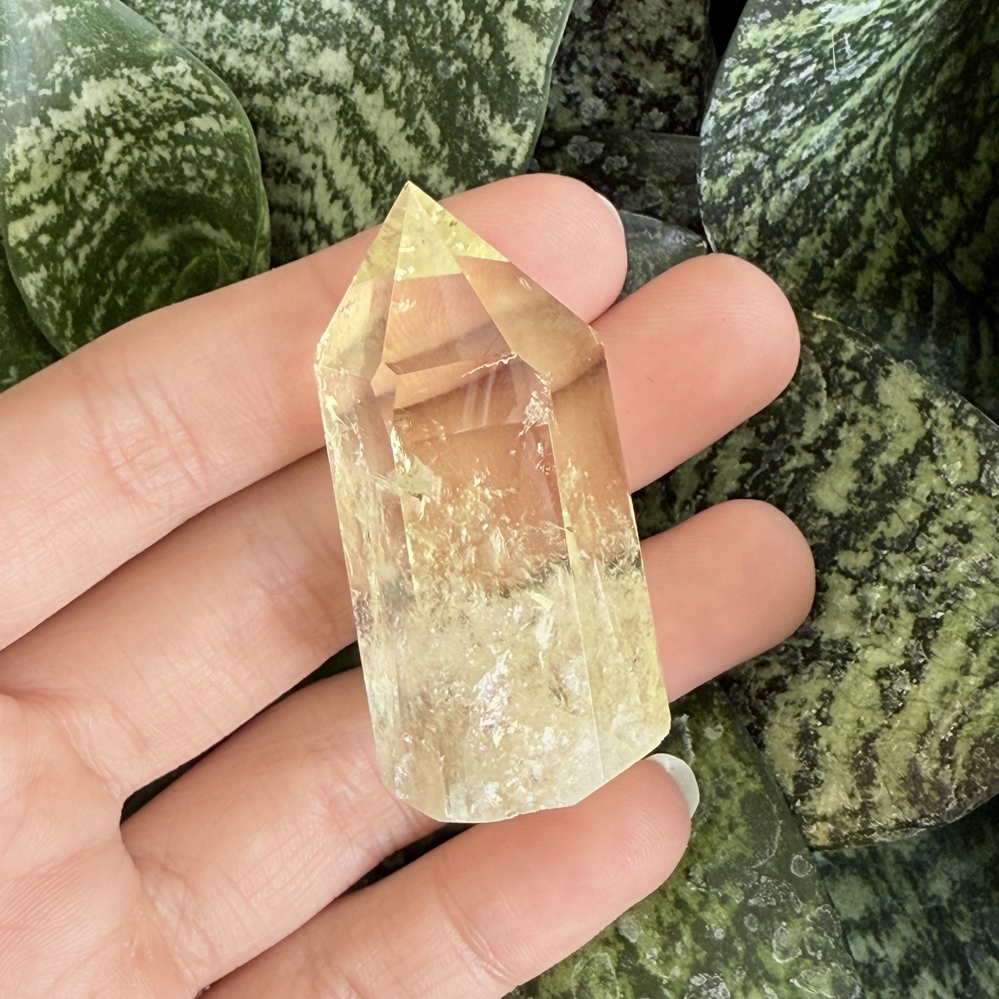 ก้อน ผลึก ซิทริน Citrine 187.82 กะรัต (Cts.) พลอยแท้ อัญมณีมงคลประจําวันเกิด เครื่องประดับพลอย