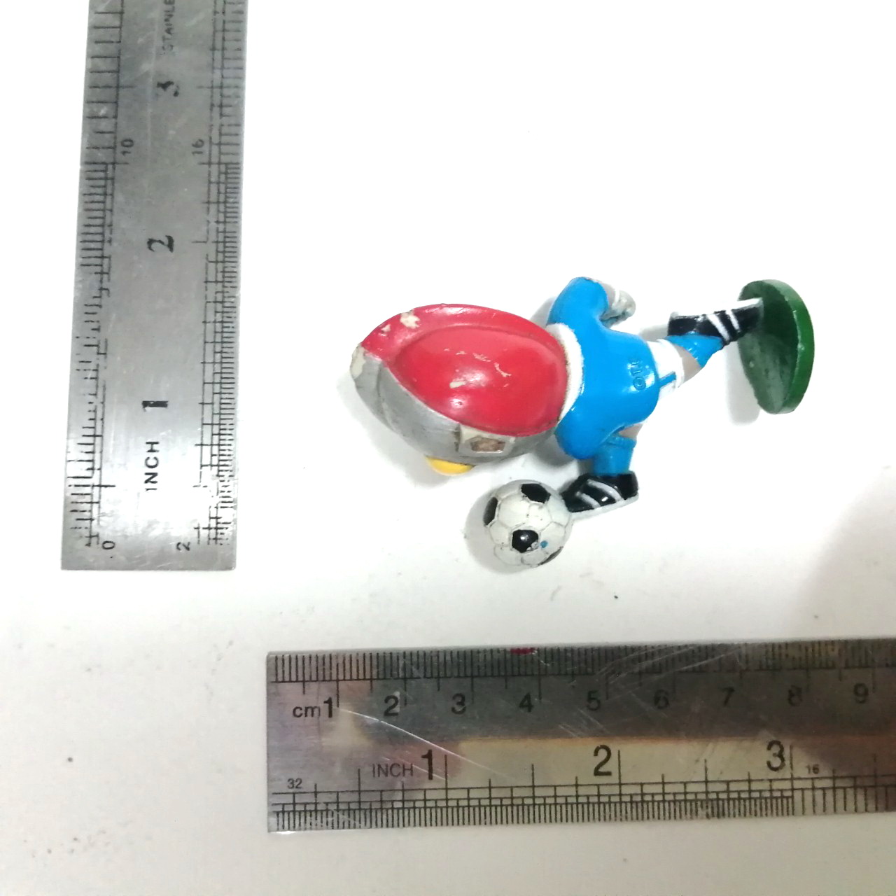 ตุ่นยางตัน อุลตร้าแมนเตะบอล พรีเมียมของฟิล์ม โคนิก้า ขนาดตามรูป เก่าเก็บตามสภาพ