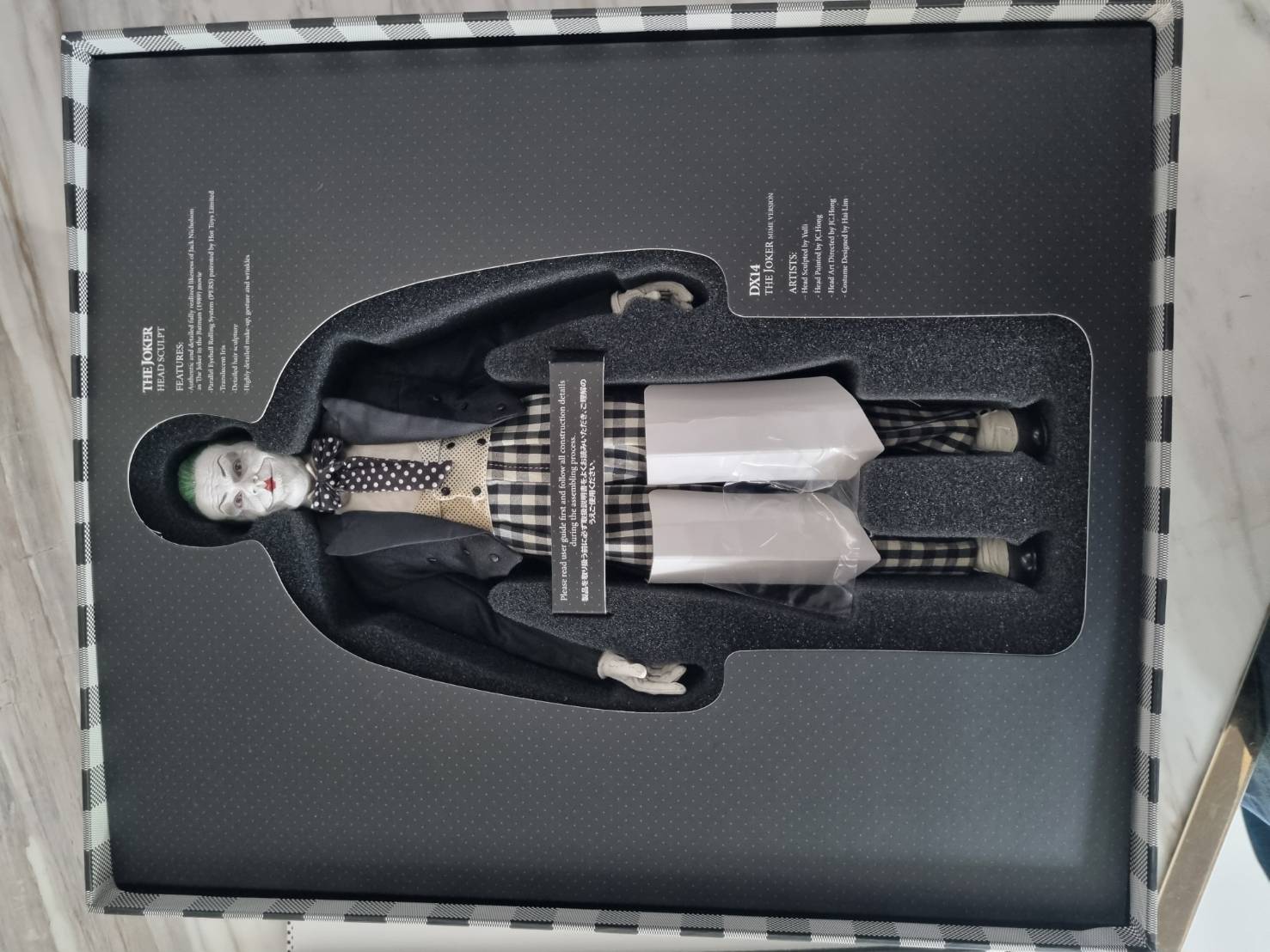 Action Figure Coringa Jack Nicholson DX14 hot toys 1/6