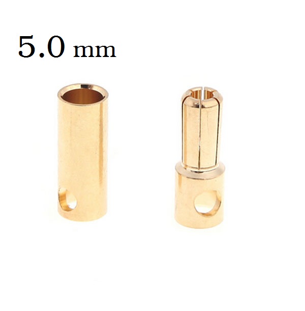 Banana Jack 5.0 mm.มี 3 คู่ มาพร้อมท่อหด BH0050