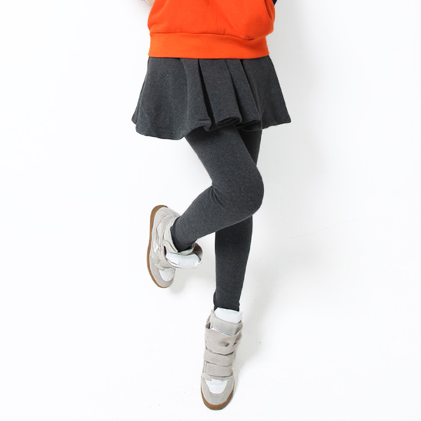 กางเกงกระโปรงเลกกิ้ง ซับกำมะหยี่กันหนาว (11890L)