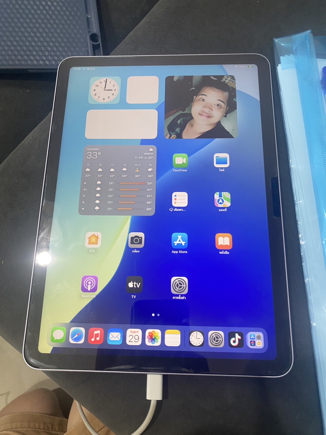 ipad air 6 M2 ครบกล่อง ราคาดี 256 GB