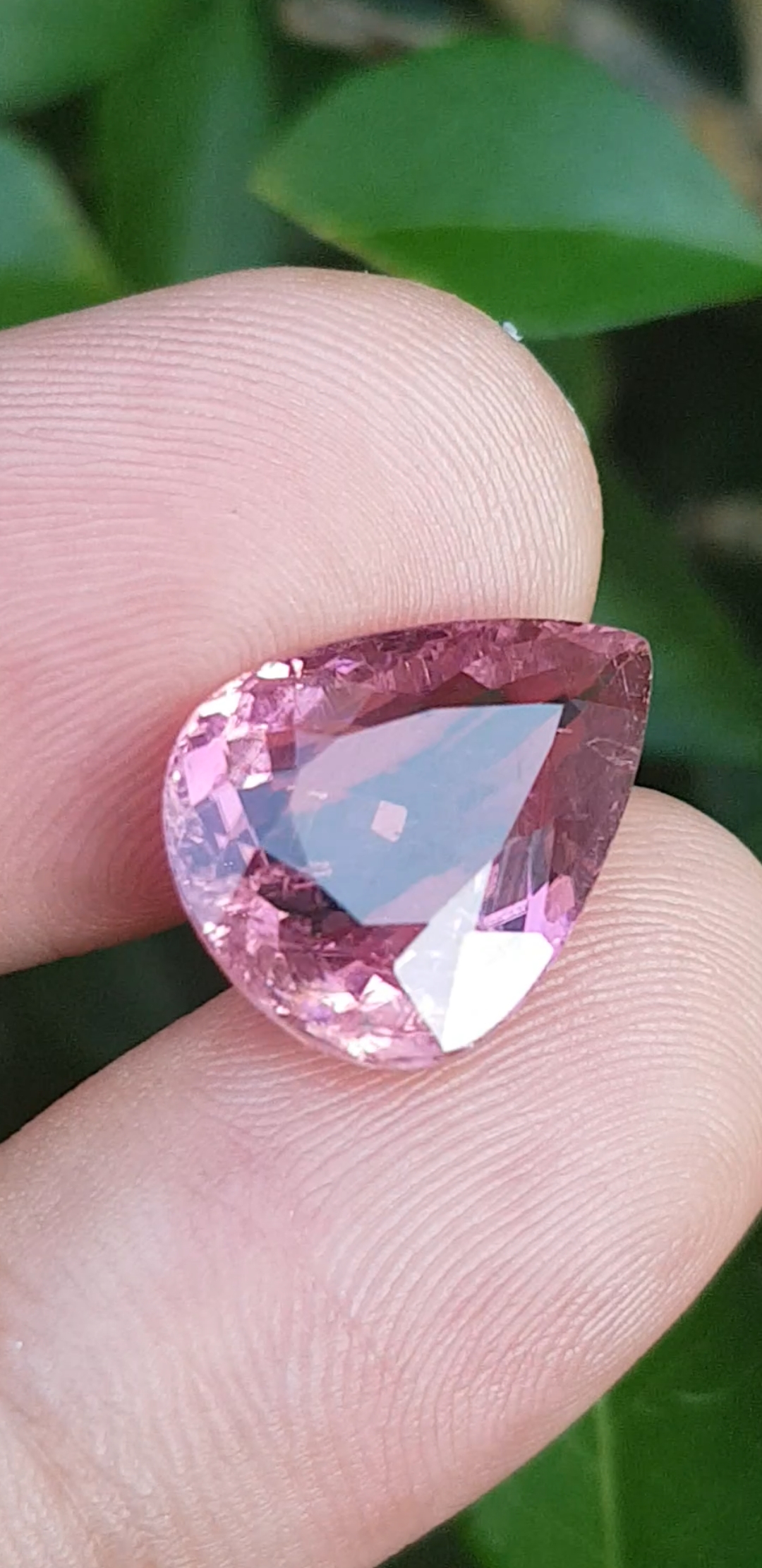 พลอย ทัวร์มาลีน Tourmaline 7.79 กะรัต (Cts.) พลอยแท้ อัญมณีมงคลประจําวันเกิด เครื่องประดับพลอย