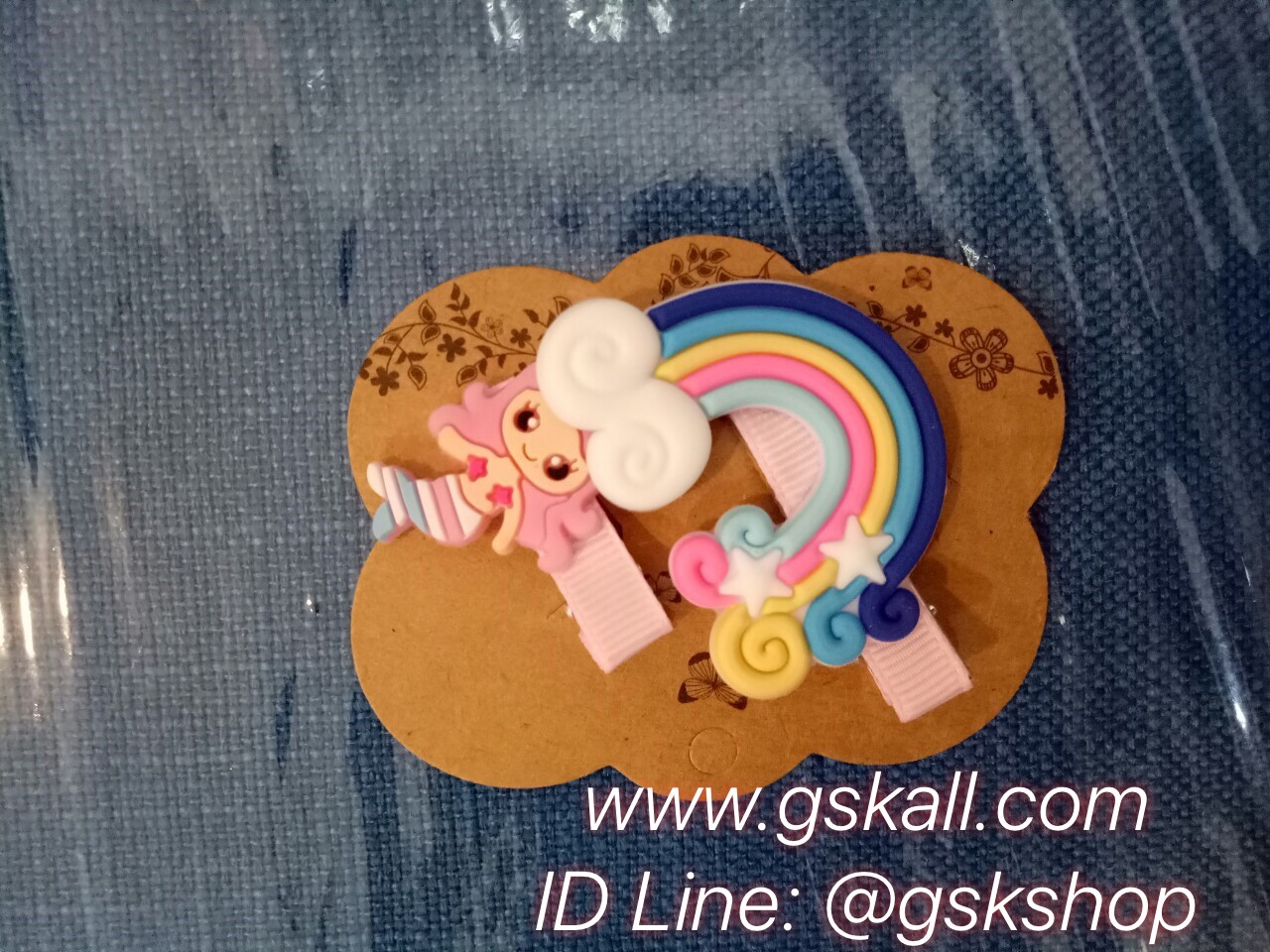 กิ๊บสายรุ้ง GSK SHOP กิ๊ฟช้อบถูกใจ สนใจกดสั่งซื้อเลย