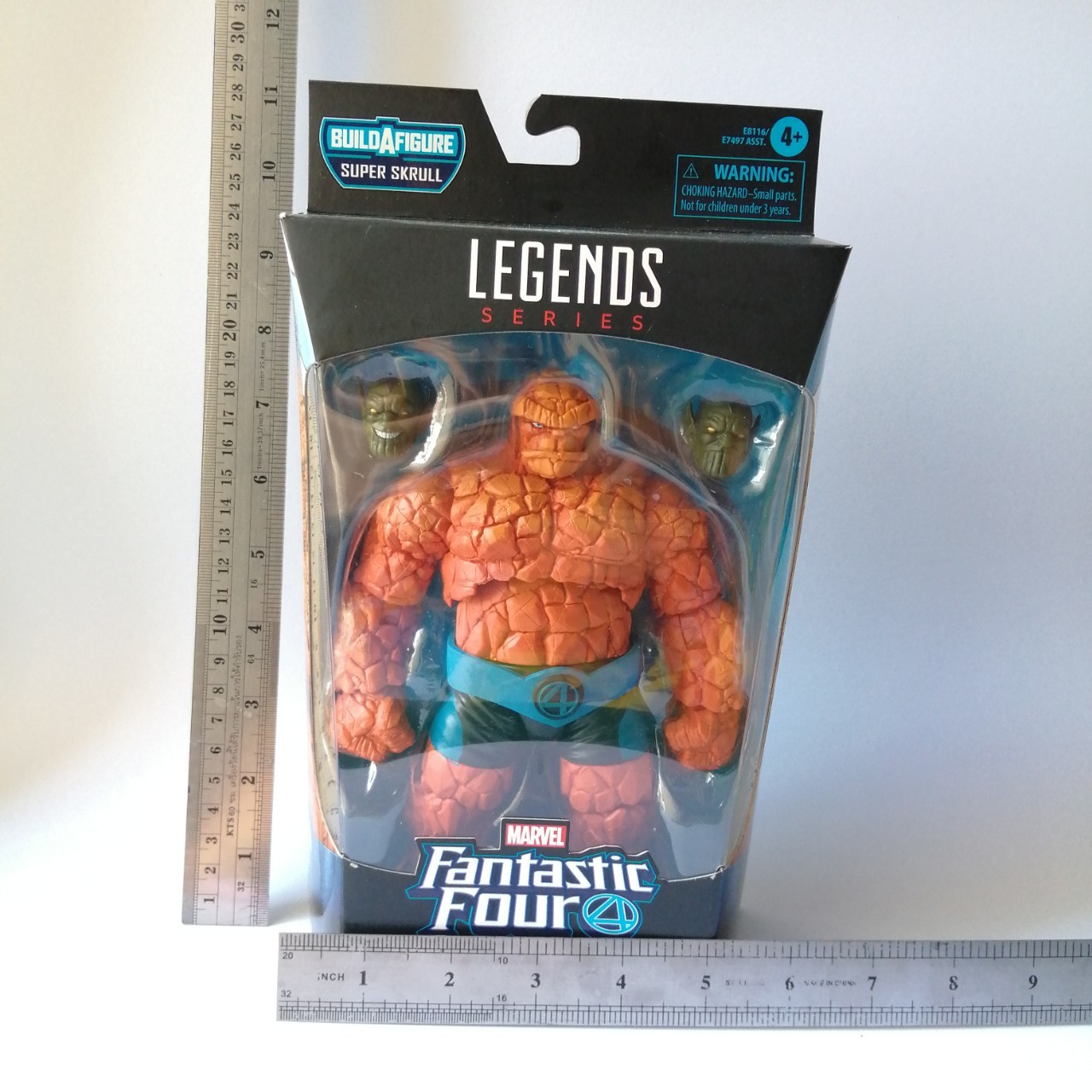 ฟิกเกอร์ เบน กริม Ben Grim หรือ เดอะ ธิง Marvel's Thing จาก แฟนทาสติก4 Fantastic 4 งานแท้ Hasbro