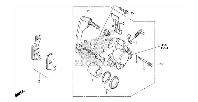 สมุดภาพอะไหล่แท้ฮอนด้าAT คลิก125ไอปี12(ตัวอย่าง/ไม่ได้ขาย)