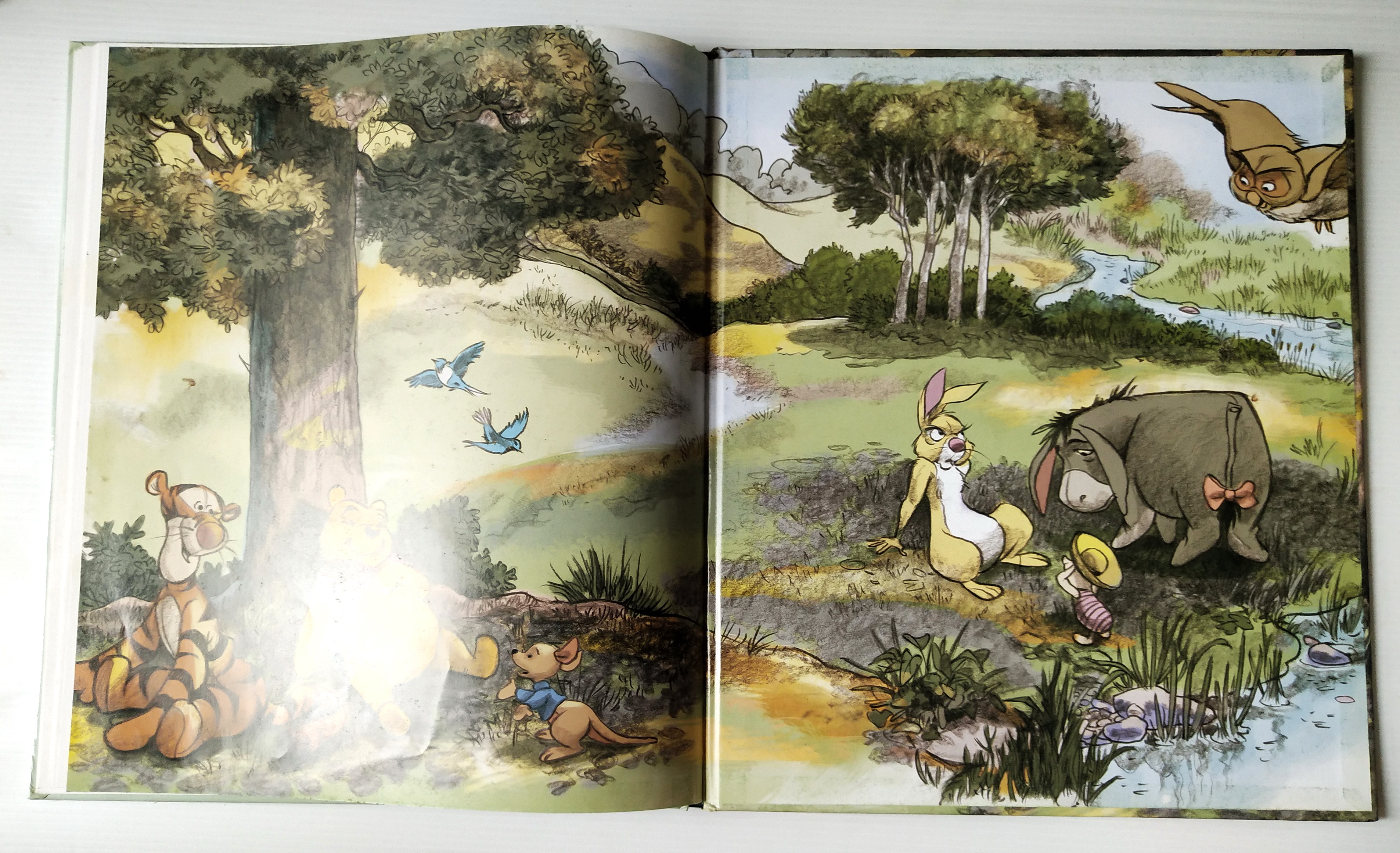 หนังสือนิทานก่อนนอน ภาษาอังกฤษ Winnie the Pooh วินนี่ เดอะ พูห์ Bedtime Story Collection , A lovely Bedtime story from Hundred-Acre wood to you. **หนังสือมีตำหนิบ้าง ตามภาพ