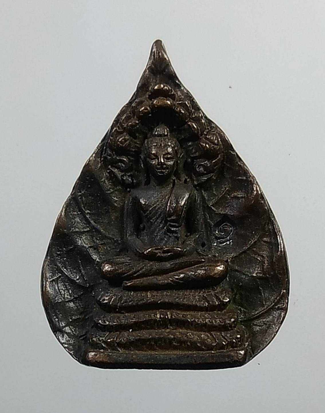 ก135 เหรียญหล่อนาคปรกใบโพธิ์ เจ้าคุณนรฯ วัดเทพศิรินทร์ฯ ปี2537