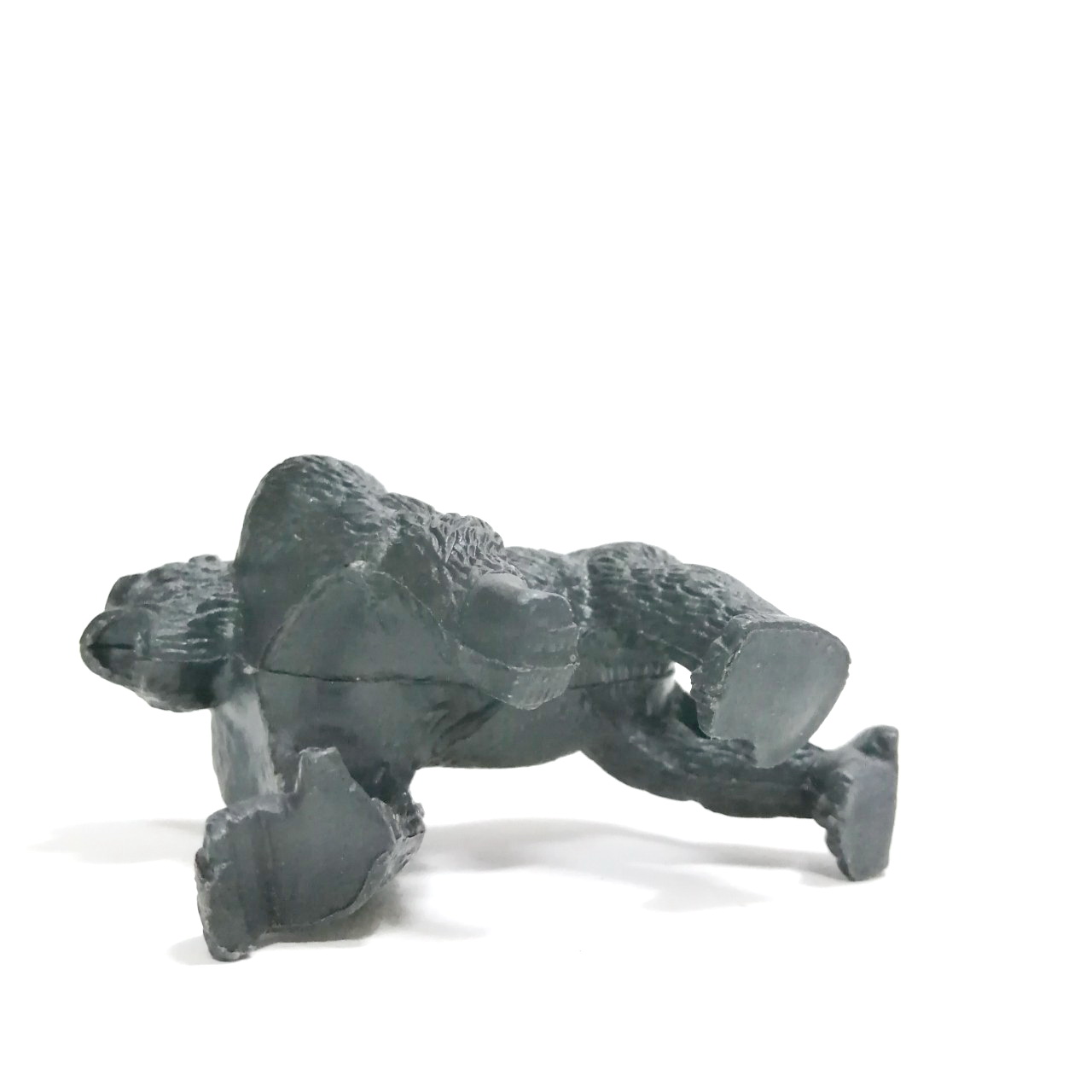 ฟิกเกอร์ พลาสติก สูง3นิ้วยาว4นิ้ว ลิงกอริลล่างานเก่าเรทโทร หายาก สภาพดีมีรอยบ้าง