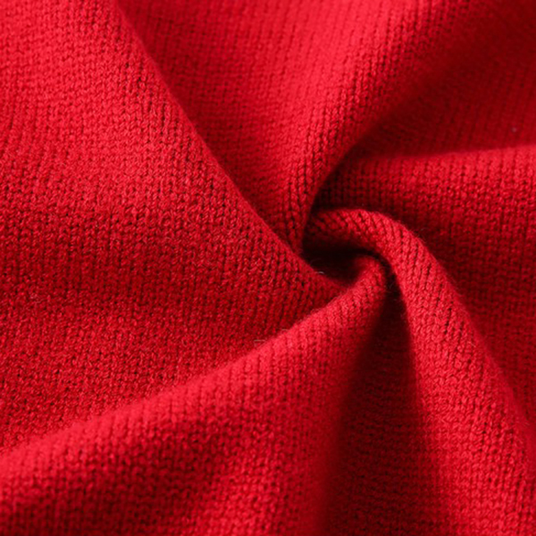 เสื้อไหมพรมคอเต่า แขนยาว ปักผ้ากำมะหยี่ลายแมว (12269B)