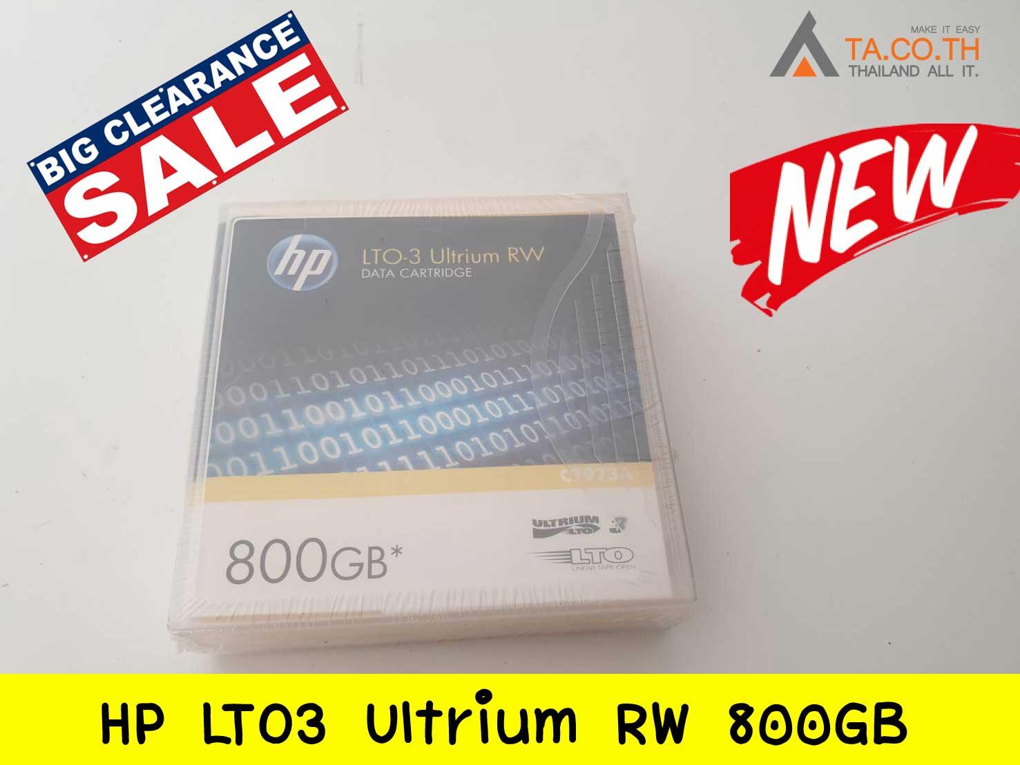 HP LTO3 Ultrium RW 800GB Data