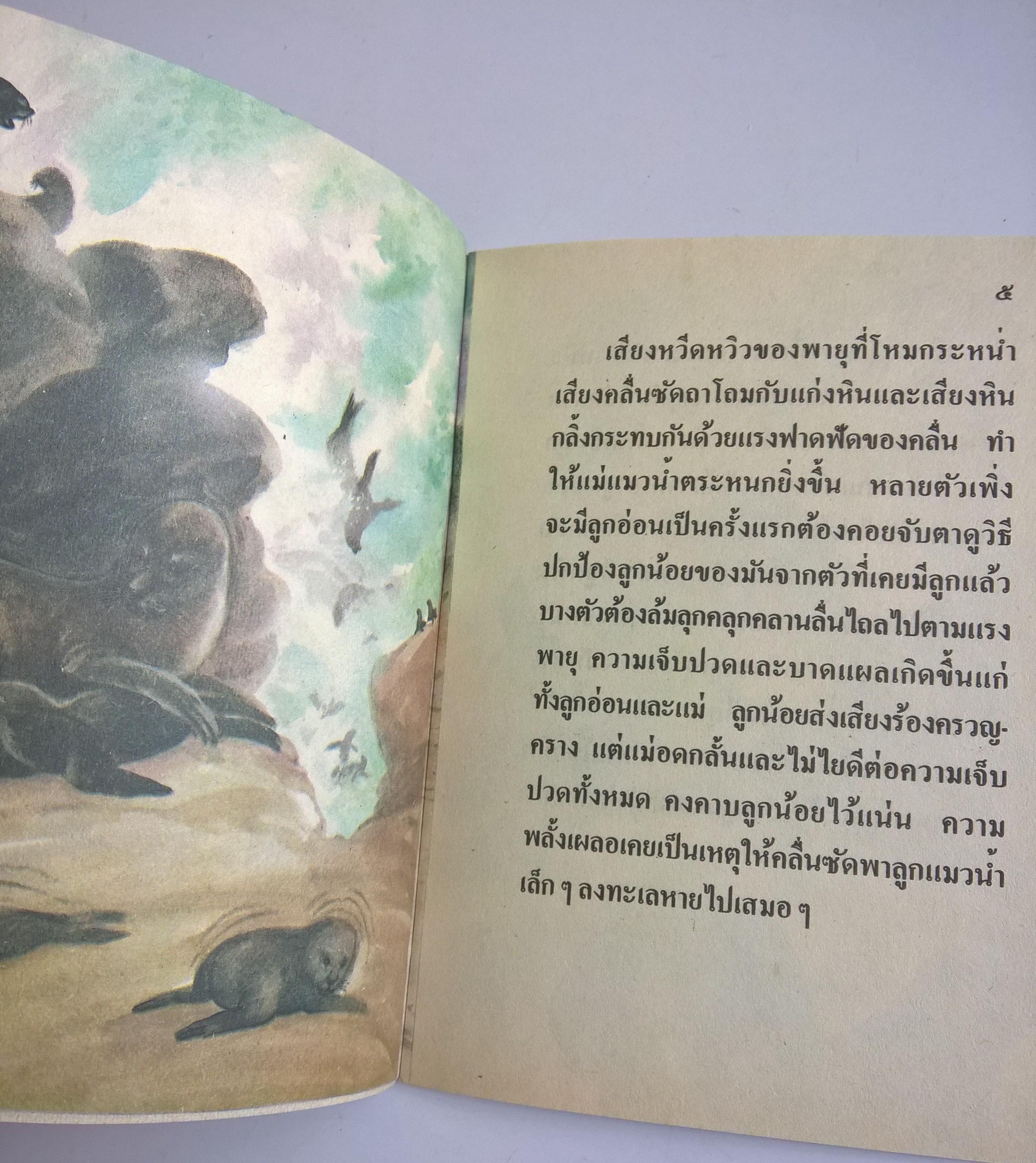 หนังสือเล่มเล็ก ขององค์การค้าคุรุสภา "พายุ" เรื่องโดย ประพันธ์ บุญกลิ่นขจร ภาพ โดย มงคล วงศ์กาฬสินธุ์ พิมพ์ครั้งที่1 ปี 2531 **ปกหลังมีตำหนิเล็กน้อย