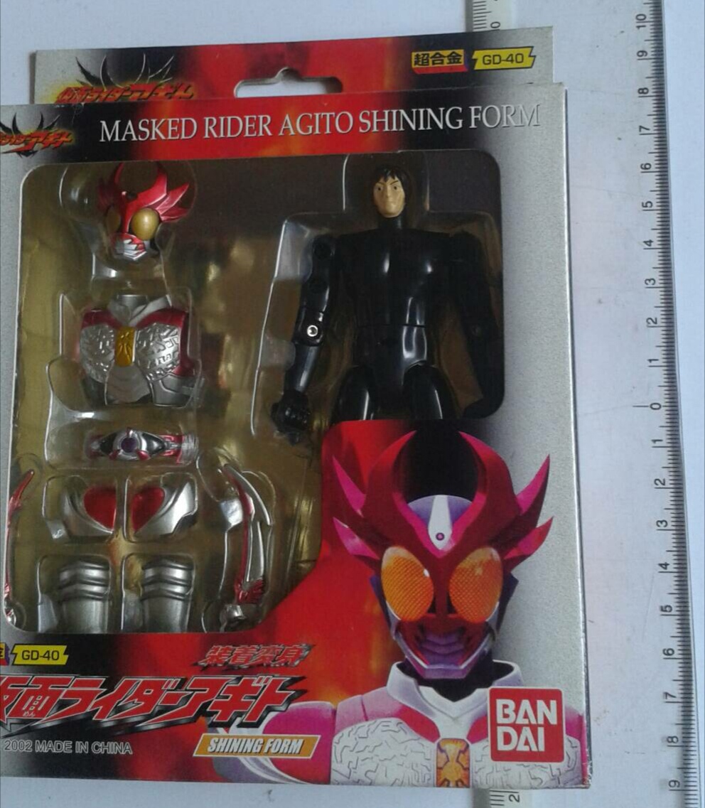 มาสค์ไรเดอร์เกราะเหล็ก อากิโตะ Die cast Masked Rider Agito Shining Form
