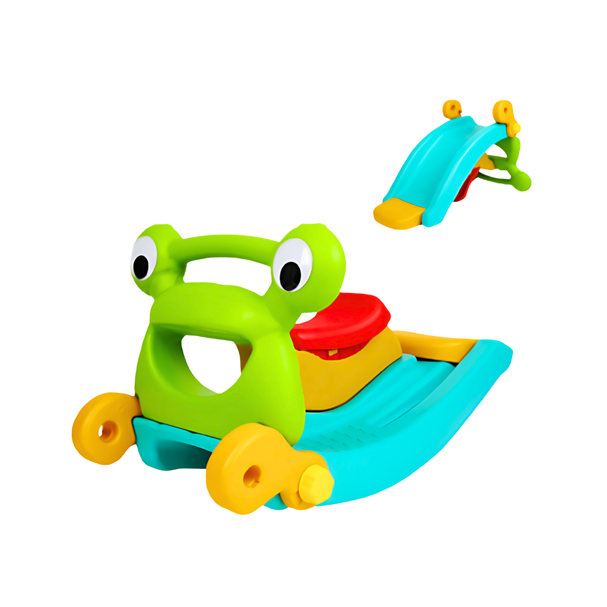 กระดานลื่น โยกเยก กระดานลื่น 2 in 1 (กระดานลื่นเเละโยกเยกในตัว) Slide and Rocking Horse 2 in 1 Slide