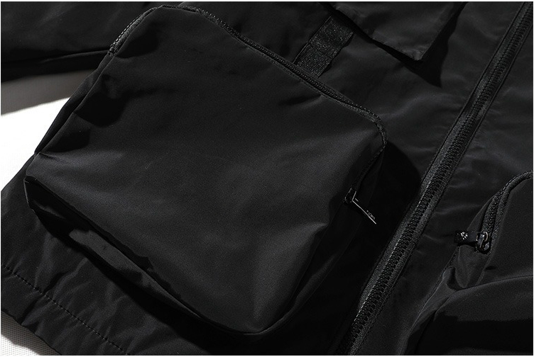 เสื้อแจ็กเก็ตกันหนาว แต่งกระเป๋าใหญ่ ซับผ้าขนนุ่ม (10260MM)