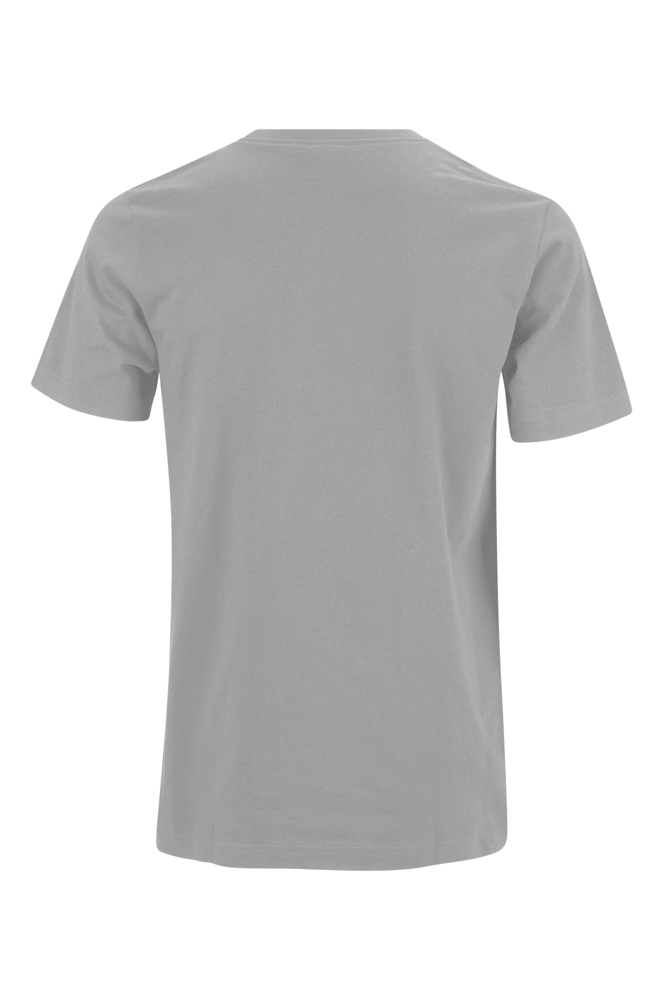 Noproblem Noproblem ยอดขาย No.1 รับประกัน ไม่ย้วย ไม่ยืด ผ้านุ่ม เสื้อยืด สีพื้น เสื้อยืดคอกลม สีเทาอ่อน