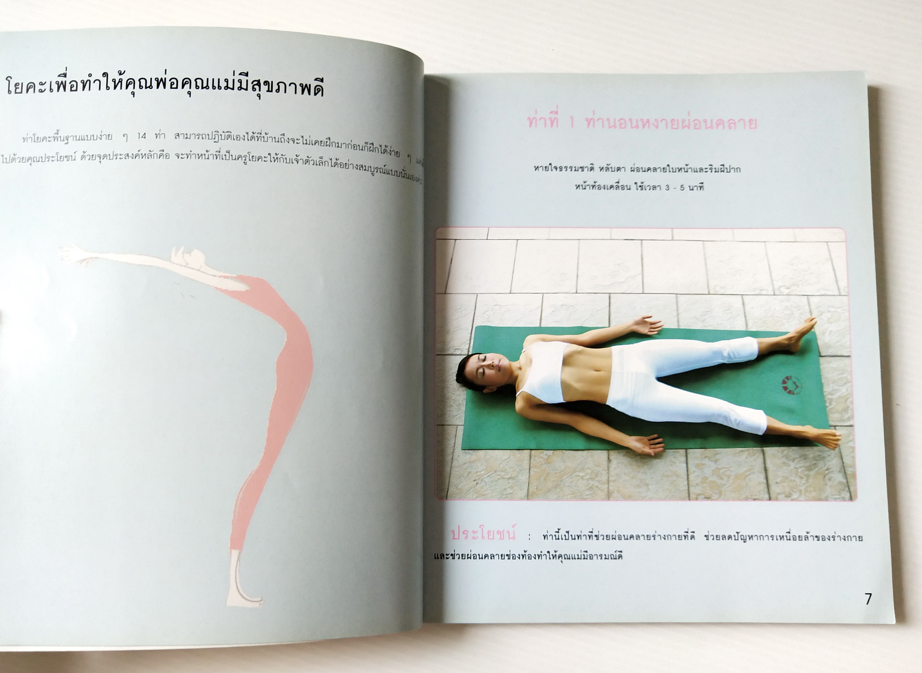 หนังสือ "ฝึกแม่ให้เป็นครูโยคะสอนลูกน้อย YOGA FOR BABY" โดย ครูกีตาร์ พิมพ์ครั้งแรก เมษายน 2551 หนังสือภาพสีทั้งเล่ม