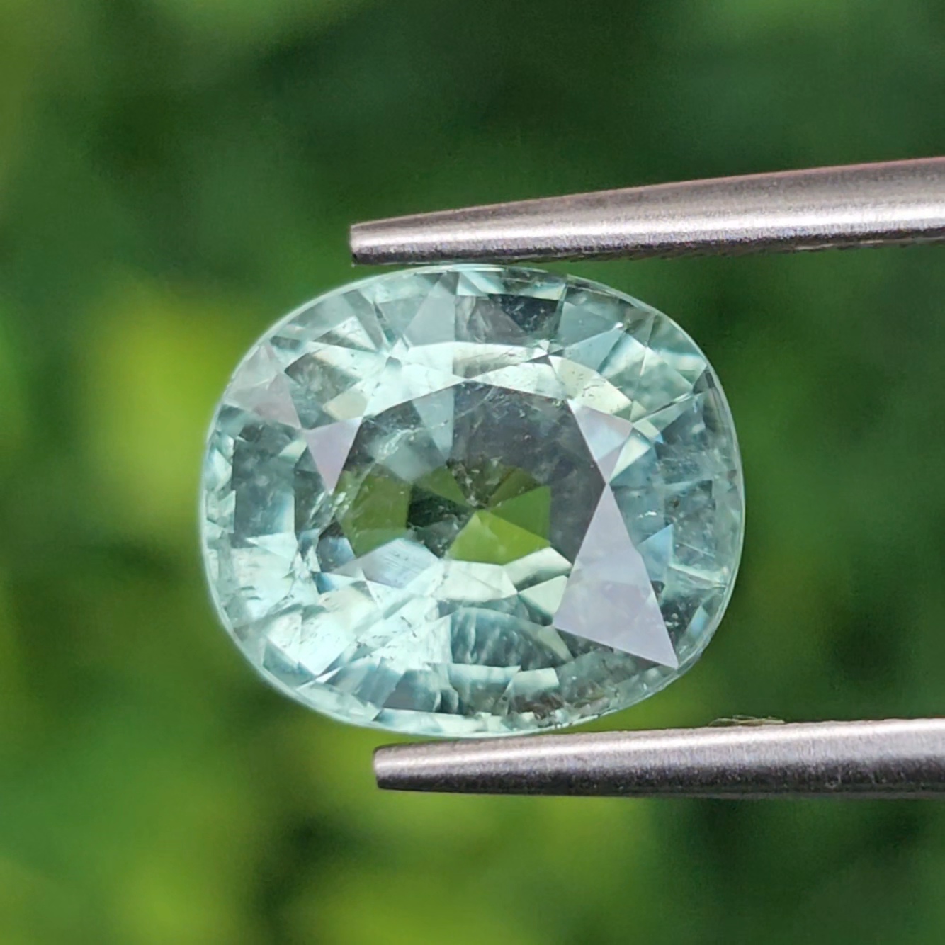 พลอยทัวร์มารีน (Tourmaline) 3.69 กะรัต (Cts.) พร้อมใบเซอร์ อัญมณีมงคลประจําวันเกิด เครื่องประดับพลอย