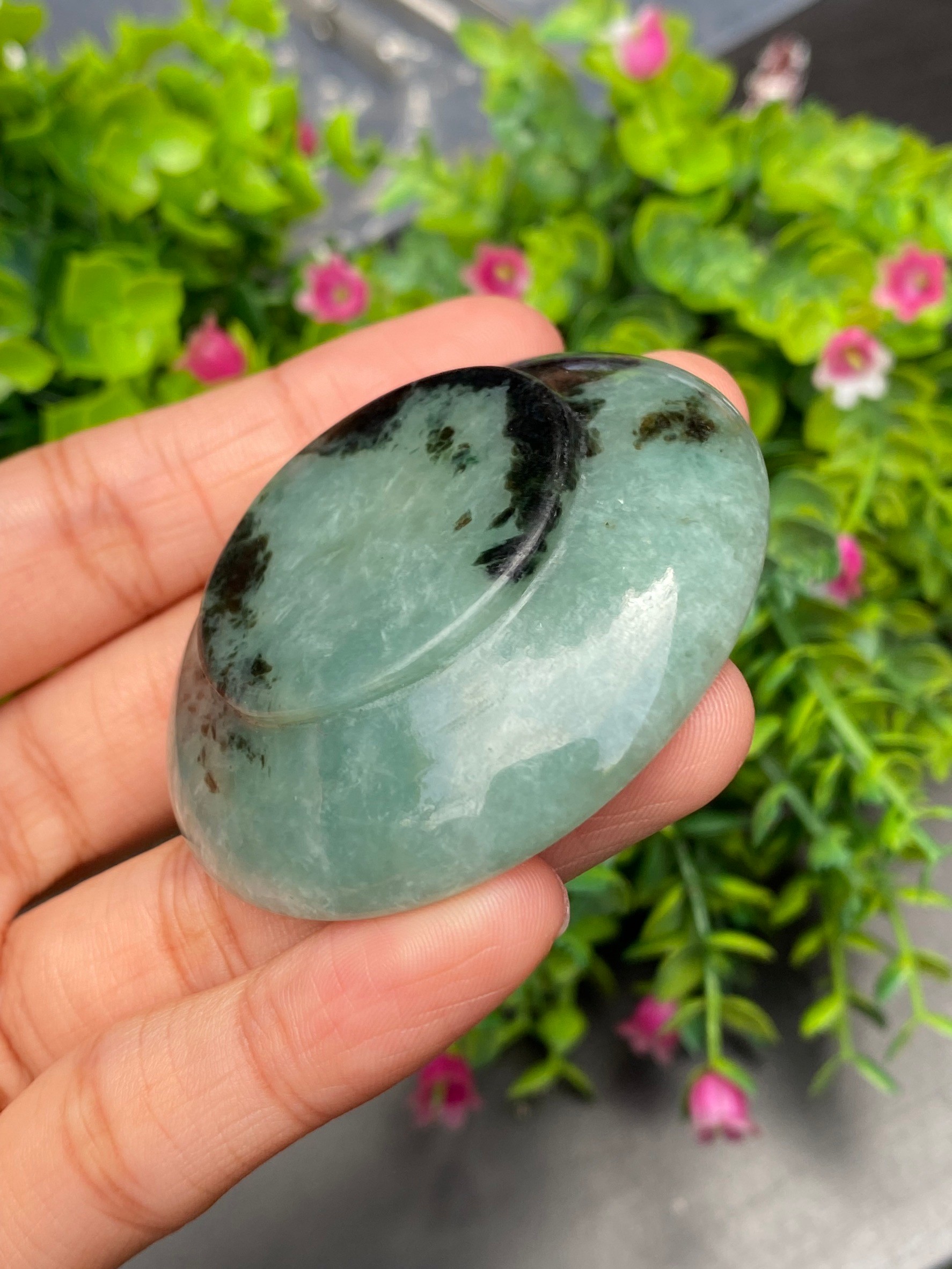 ถ้วยหยก 163.75 กะรัต (Cts.) หยก พม่า แท้ ( Jade Myanmar )