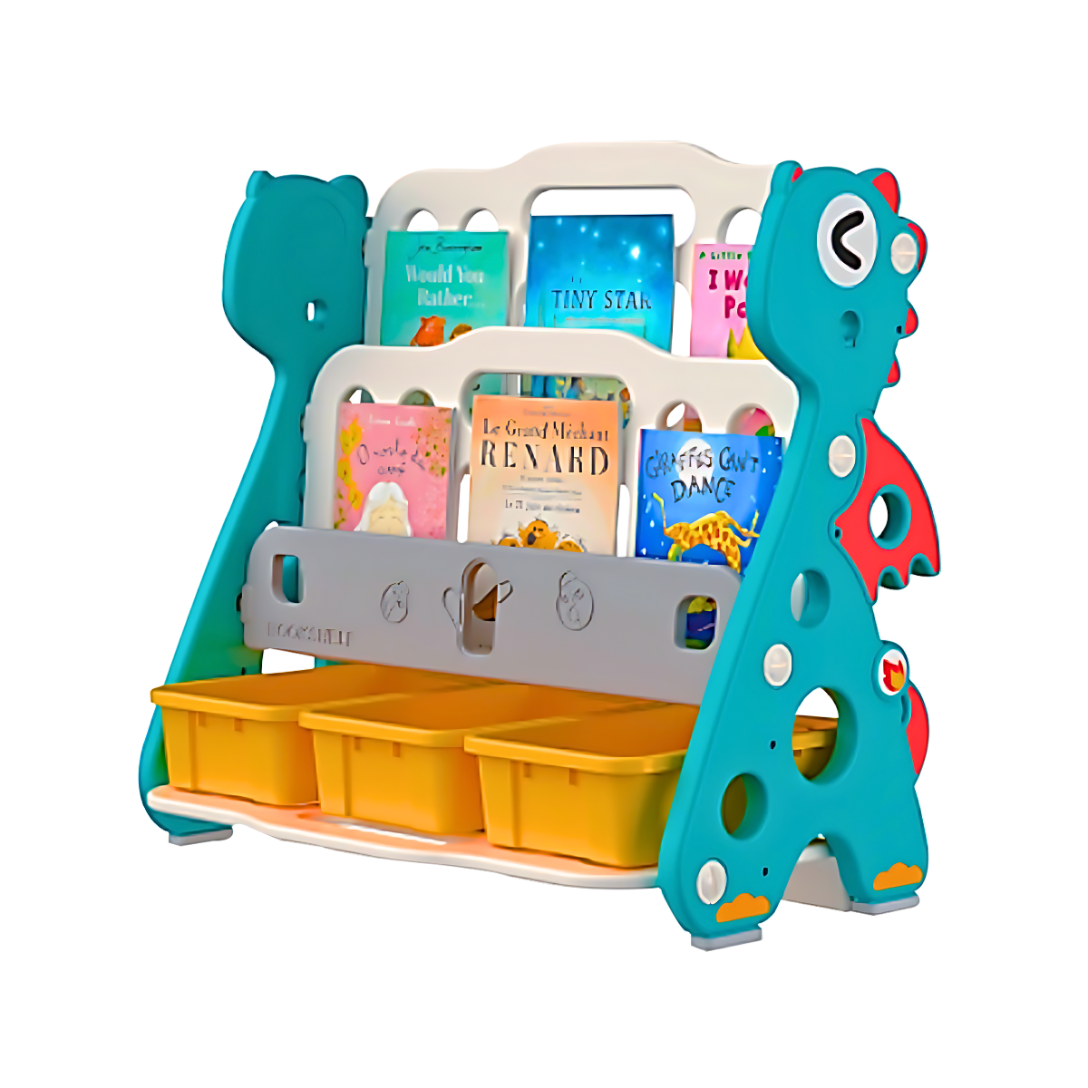 ชั้นวางหนังสือ ชั้นวางหนังสือมังกรน้อย Bookshelf Little Dragon Bookshelf