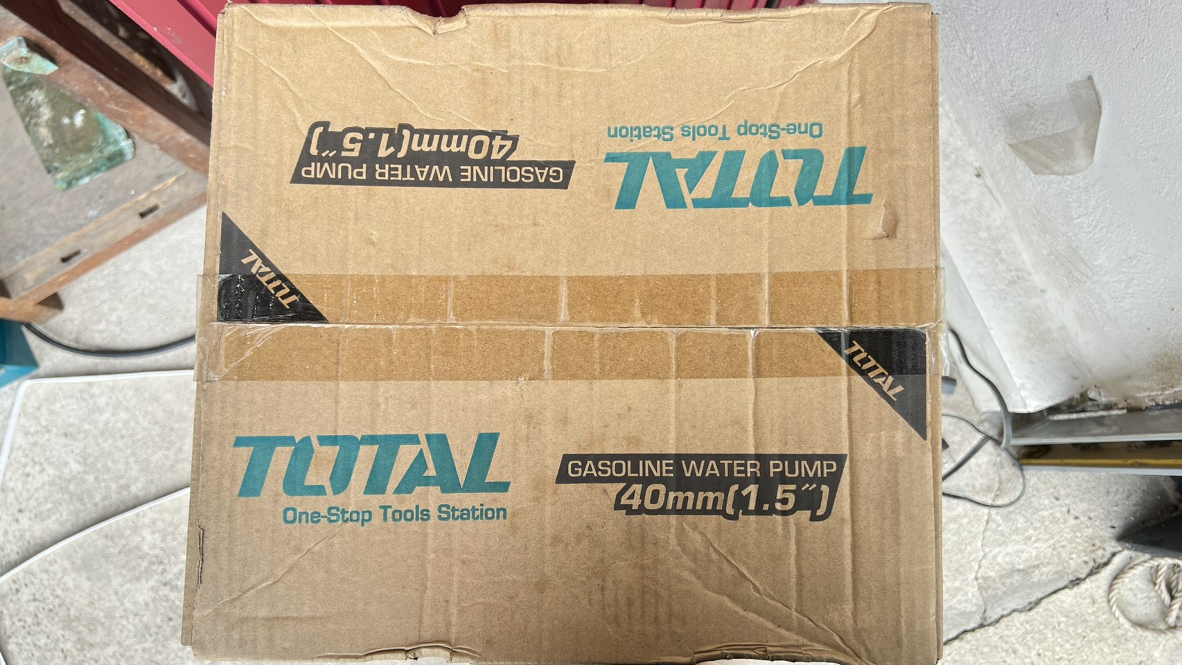 Total ปั๊มน้ำ เครื่องยนต์เบนซิน 4 จังหวะ 2.5 แรงม้า รุ่น TP3151