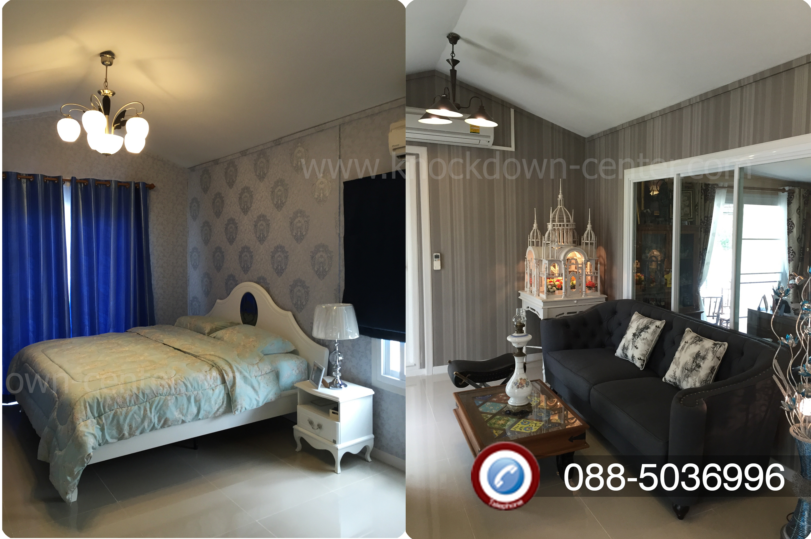 บ้านน็อคดาวน์ บ้านสำเร็จรูป Grand Modern U 0019