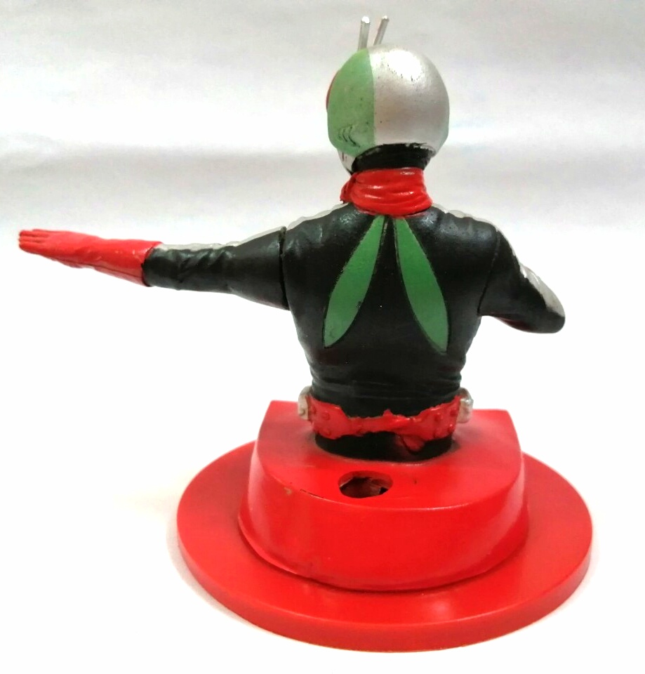 ของสะสม ท็อปเปอร์ฝาแก้วน้ำโรงหนัง ไอ้มดแดงหมายเลข2 ไรเดอร์2 V2, Masked Rider2 **ซ่อมสีและเขา